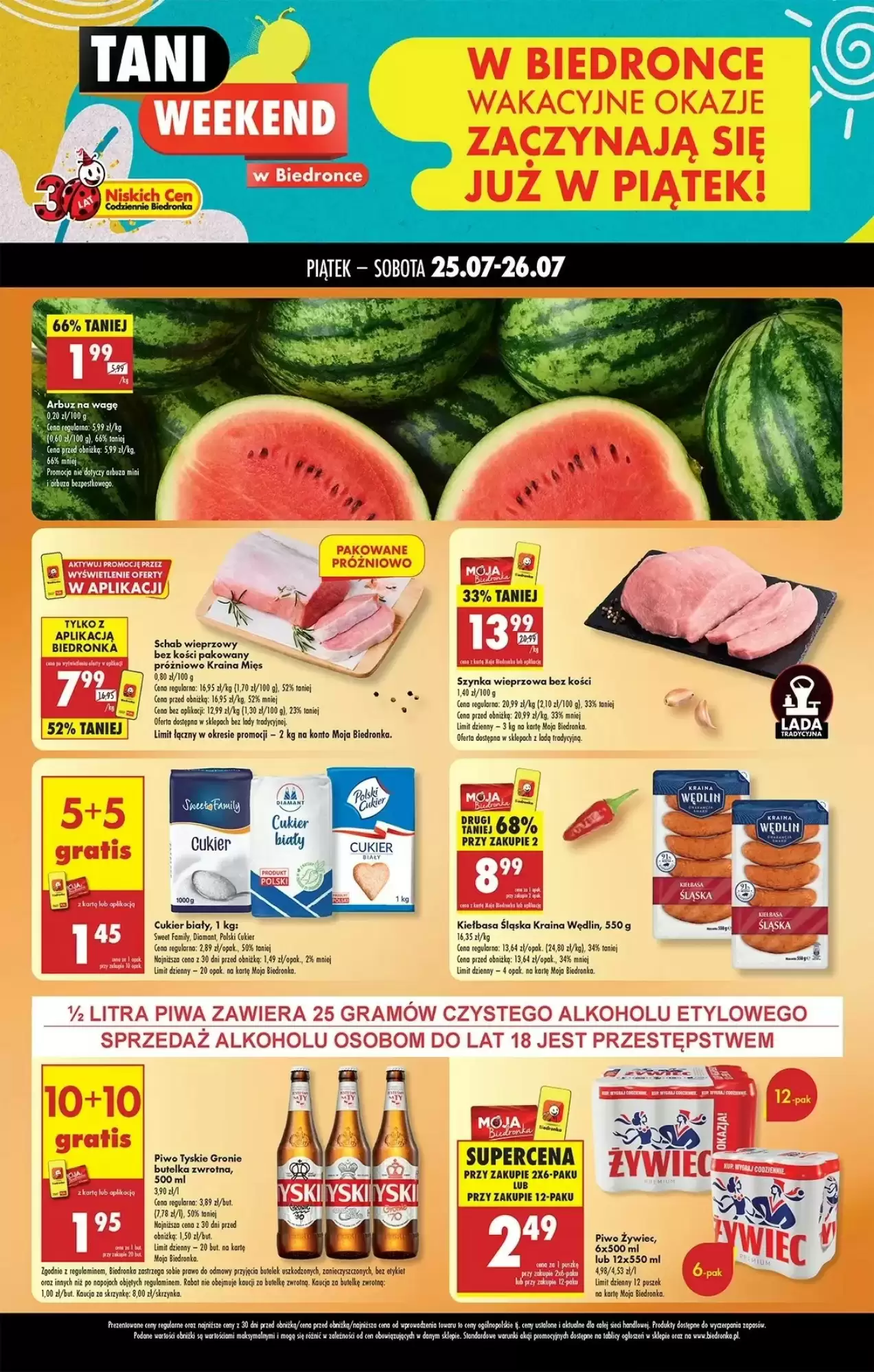 Gazetka Biedronka od 25.07.2025 do 26.07.2025