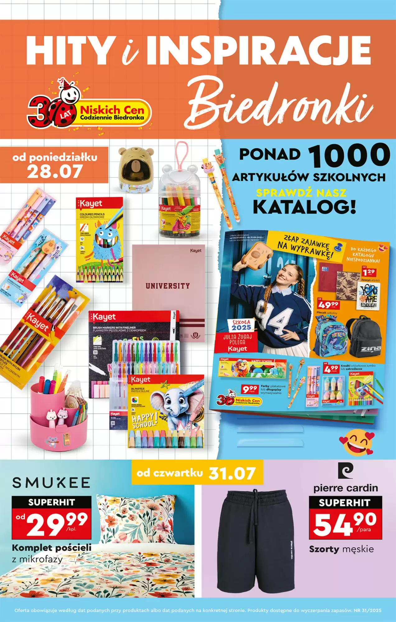 Gazetka Biedronka od 28.07.2025 do 10.08.2025