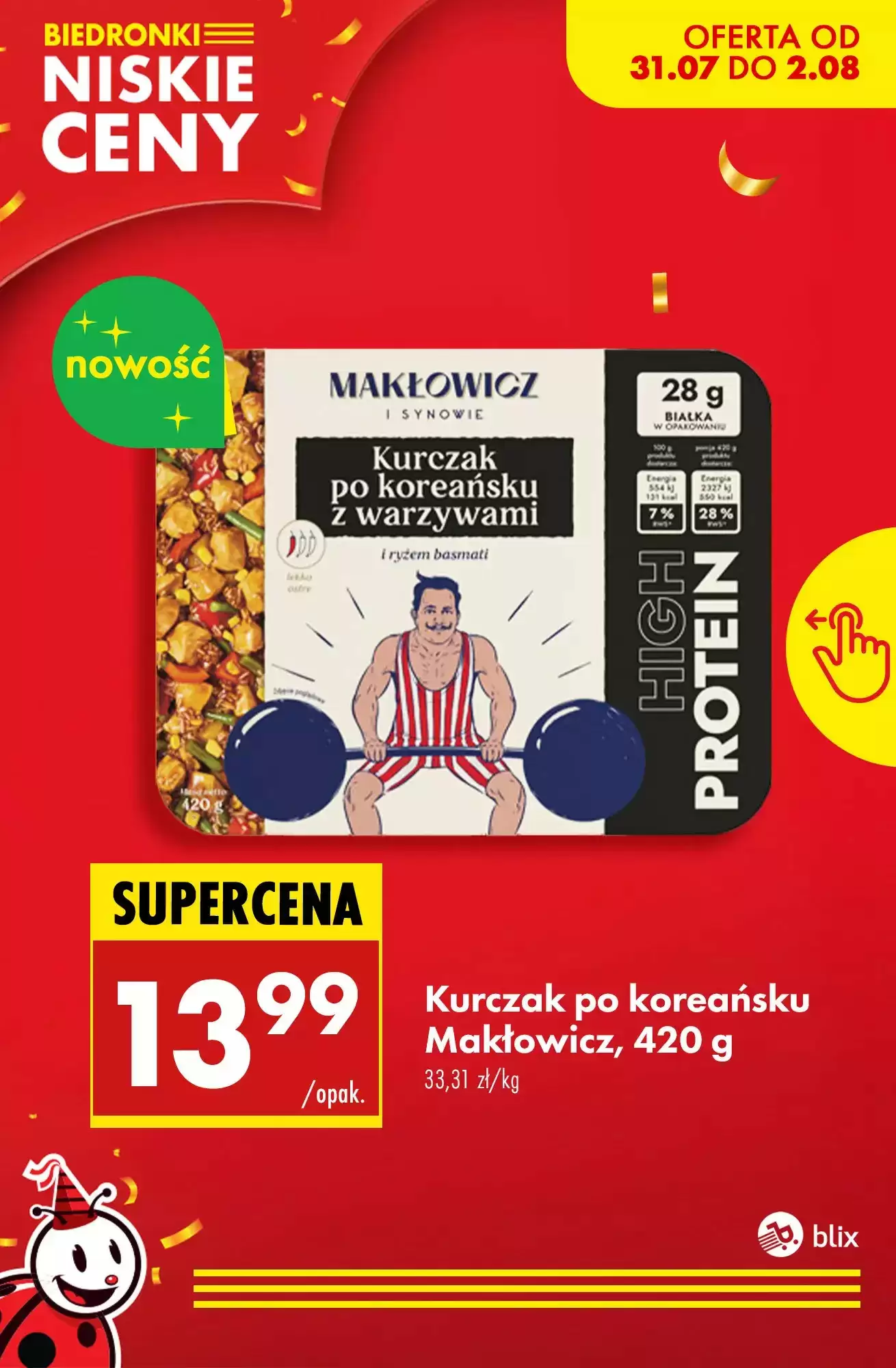 Gazetka Biedronka od 31.07.2025 do 02.08.2025