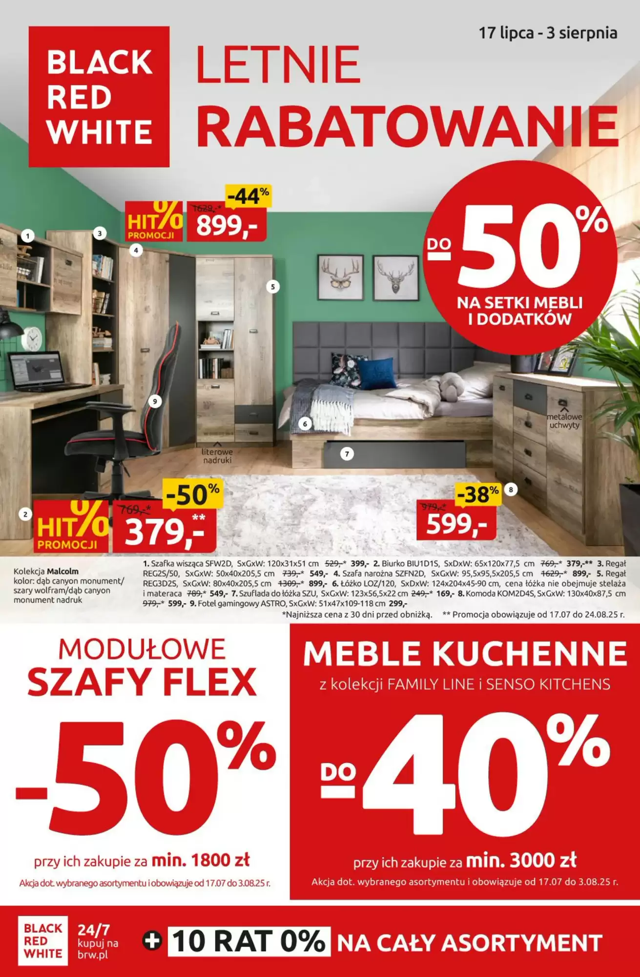 Gazetka Black Red White od 17.07.2025 do 03.08.2025