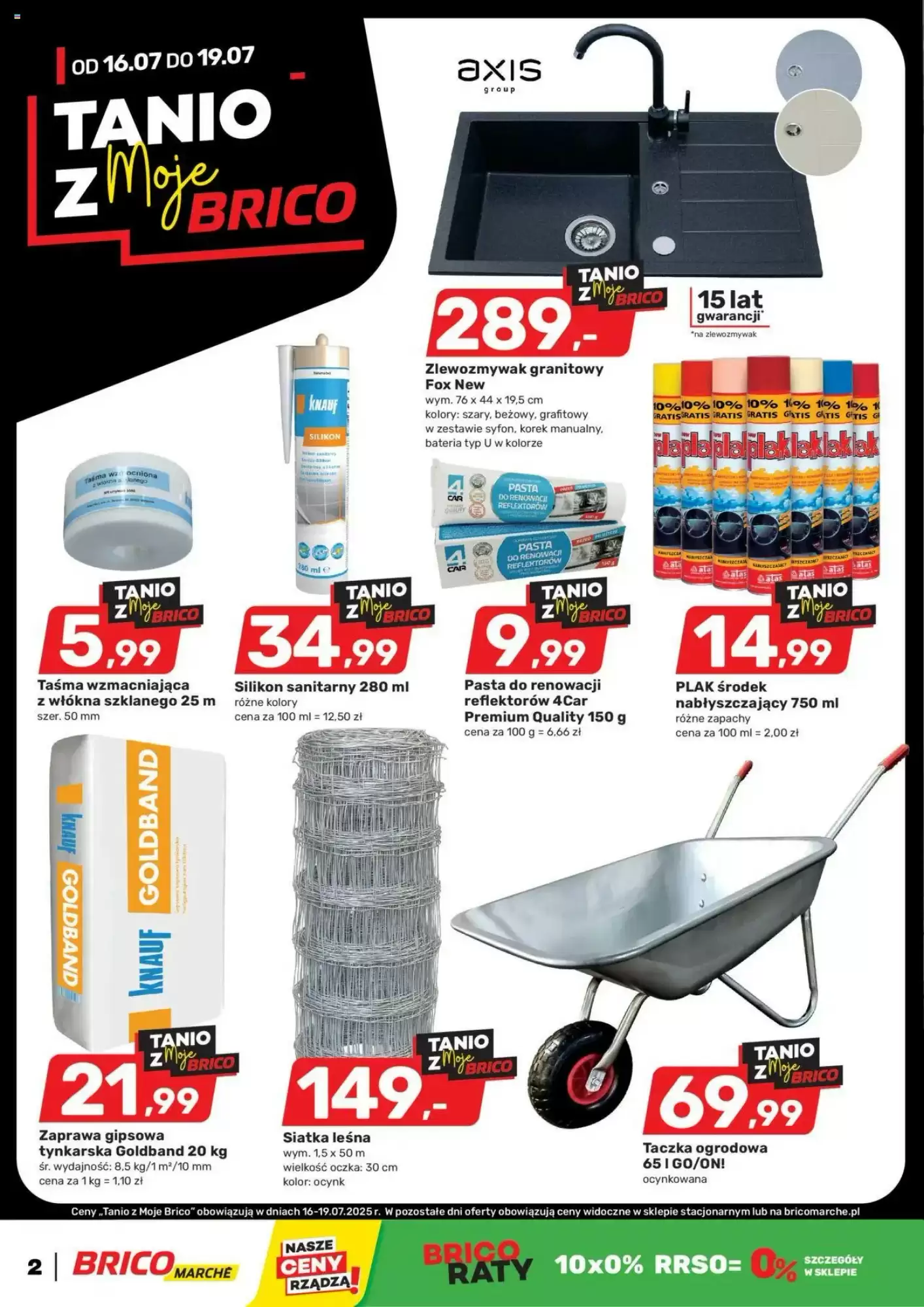 Gazetka Bricomarche od 16.07.2025 do 19.07.2025