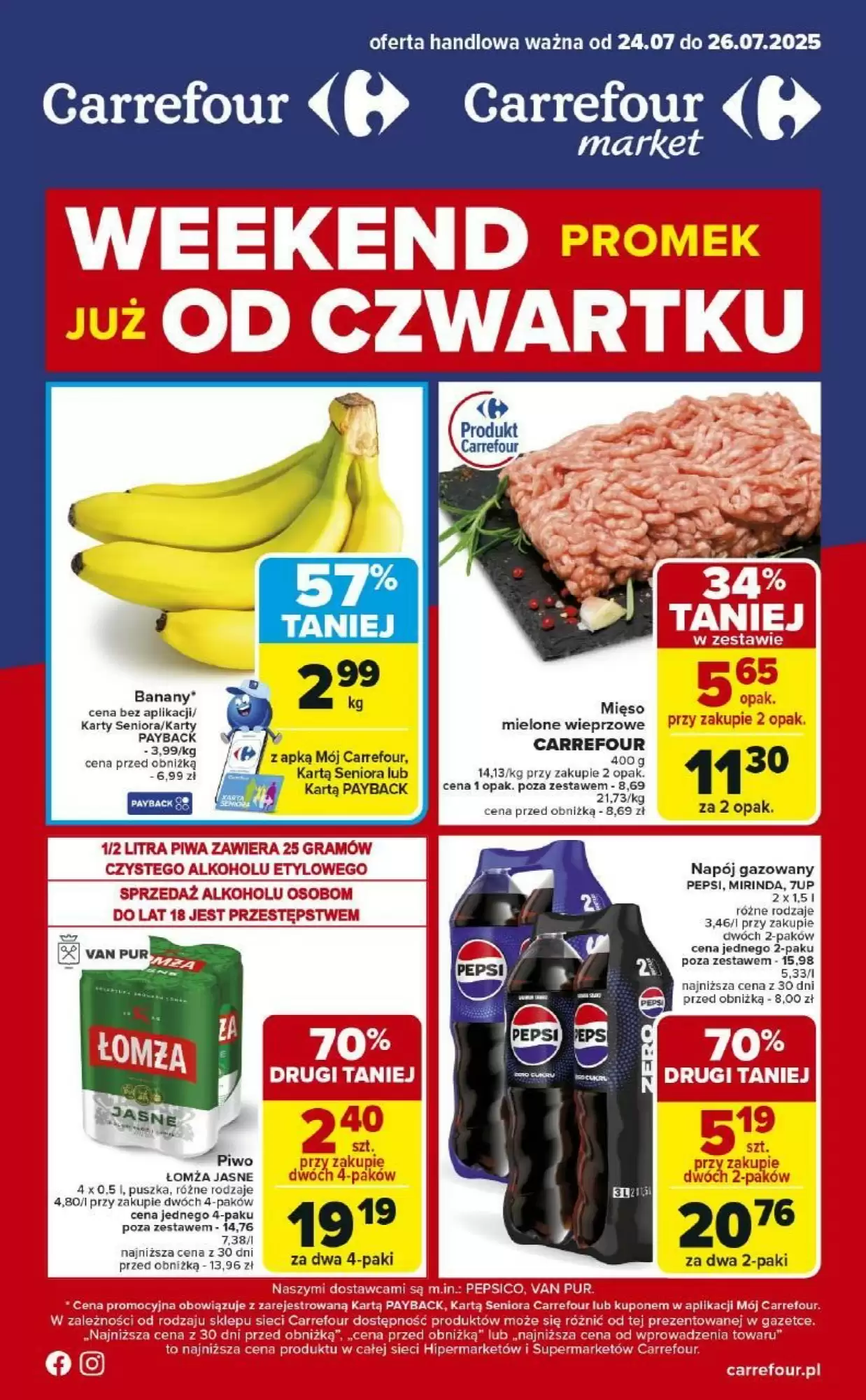 Gazetka Carrefour od 24.07.2025 do 26.07.2025