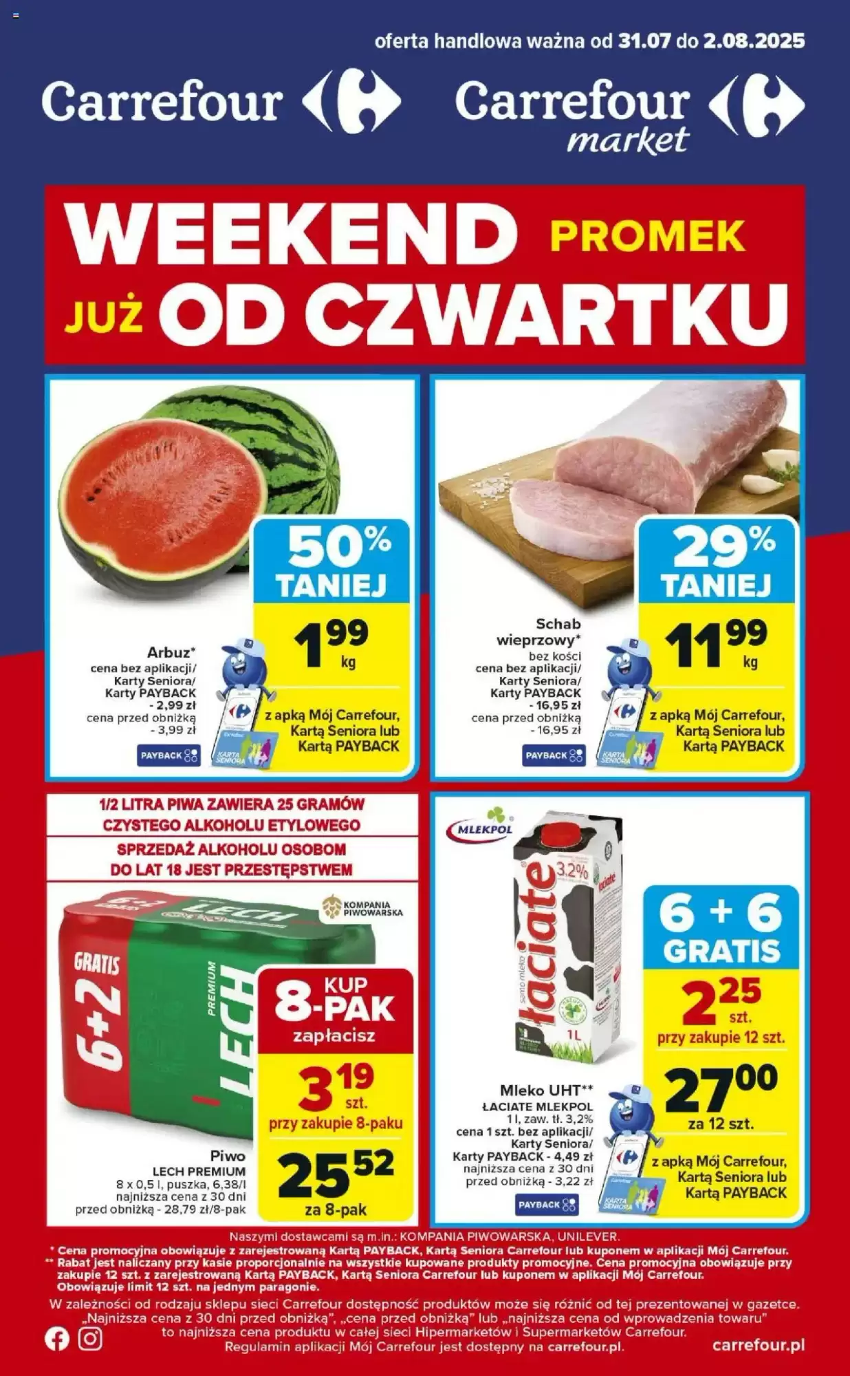 Gazetka Carrefour od 31.07.2025 do 02.08.2025
