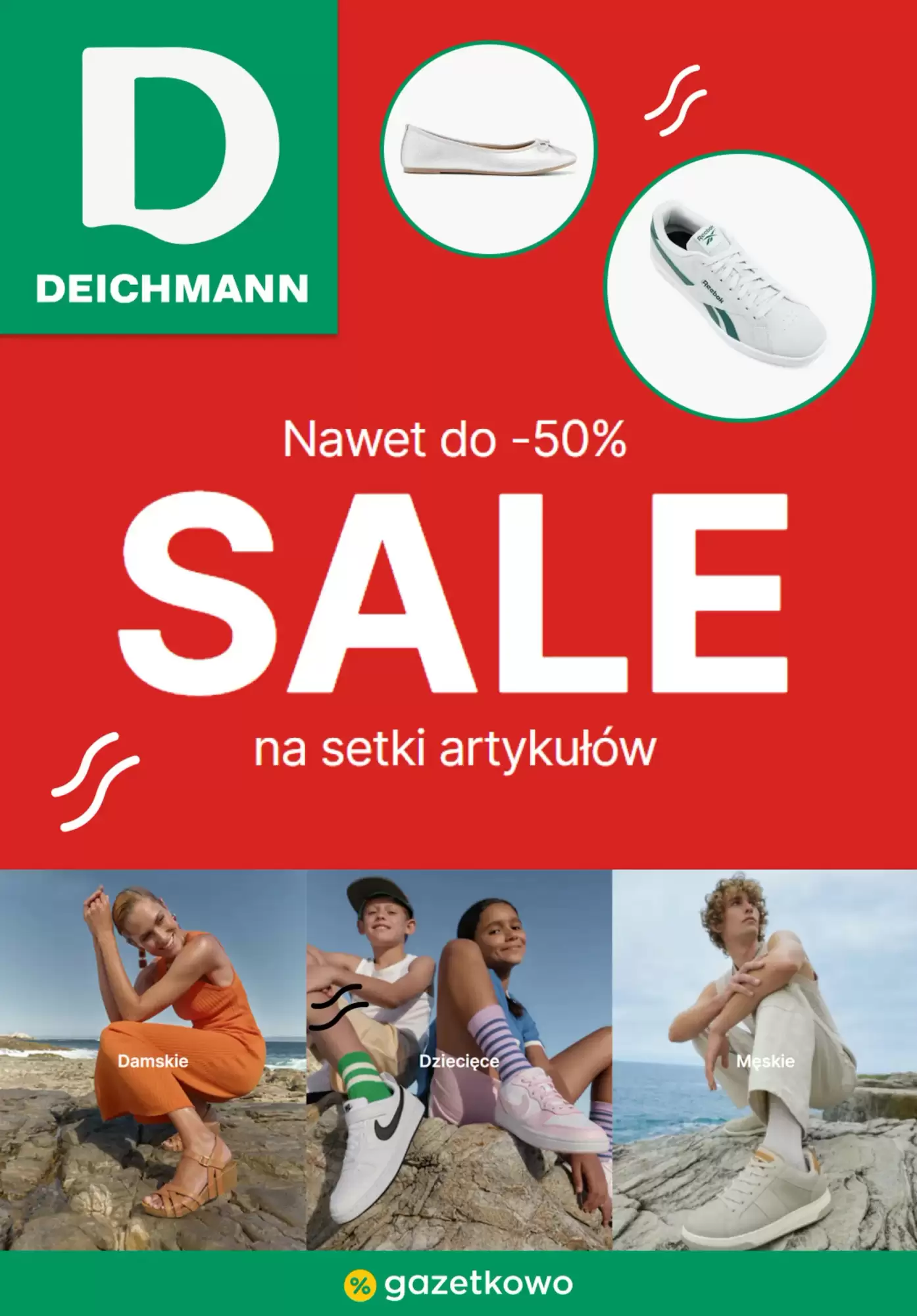 Gazetka Deichmann od 24.07.2025 do 15.08.2025