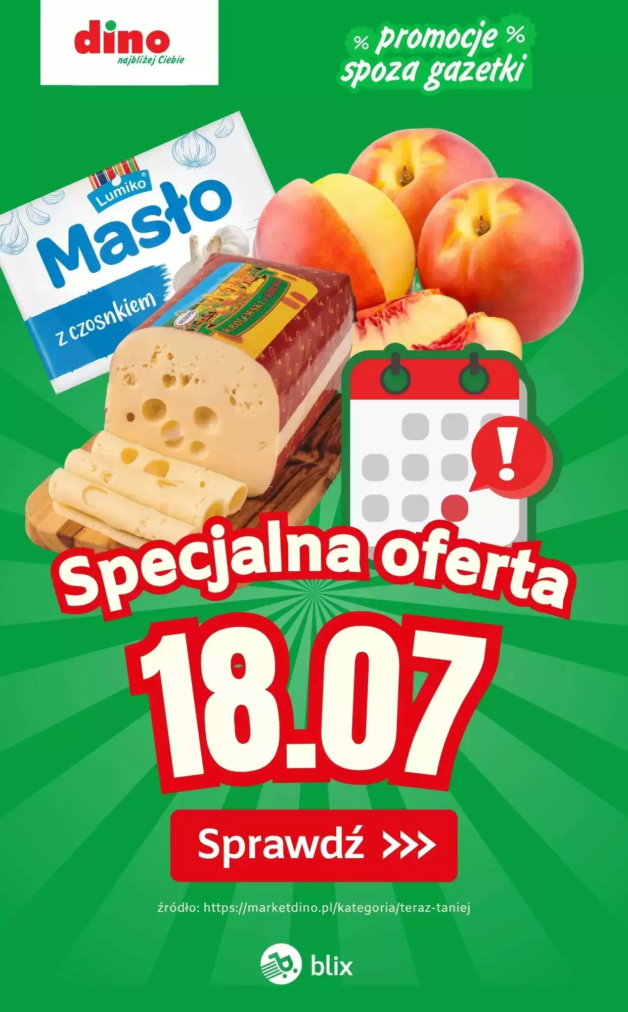 Gazetka Dino od 18.07.2025 do 18.07.2025
