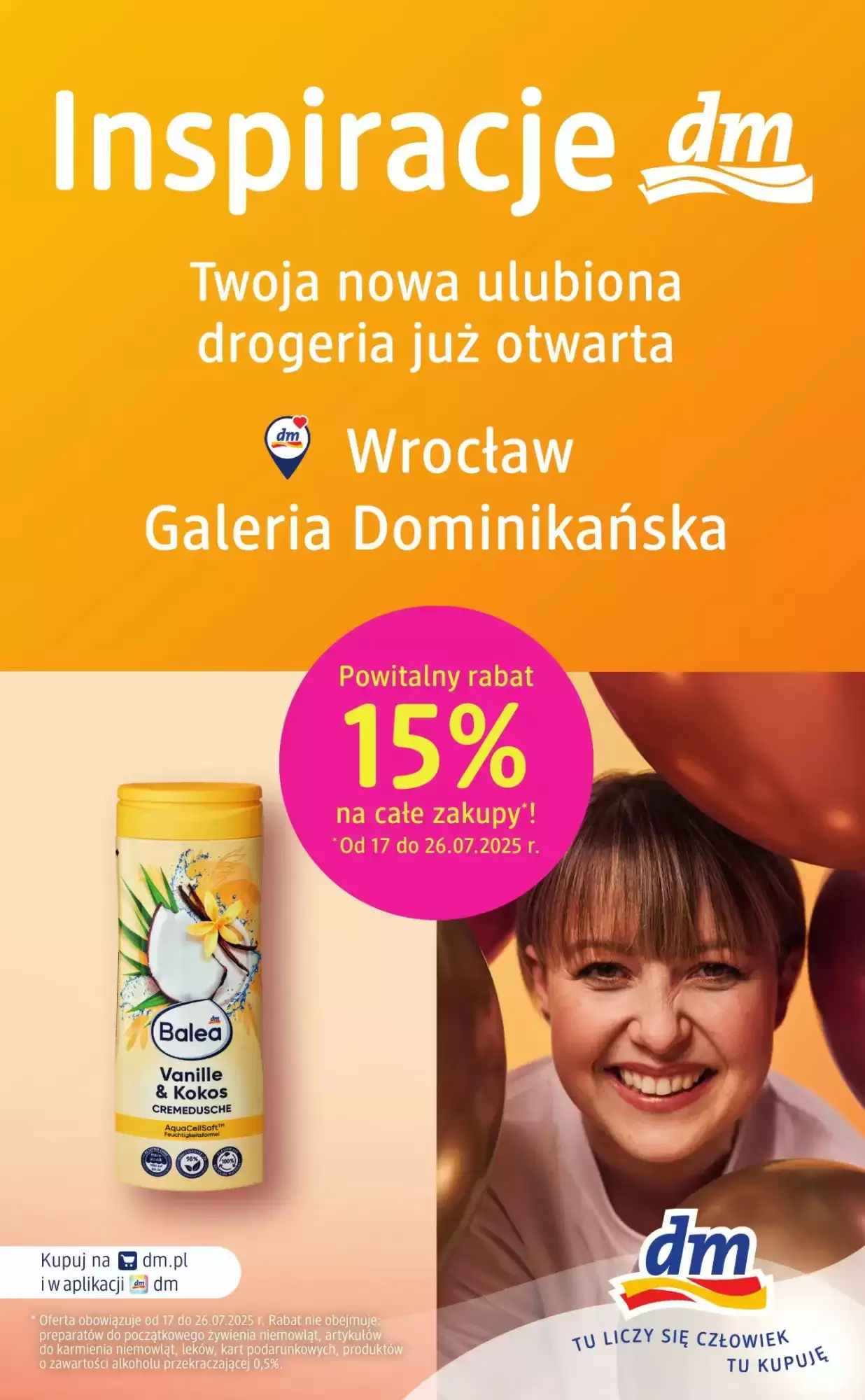 Gazetka Dm Drogerie Markt od 17.07.2025 do 26.07.2025