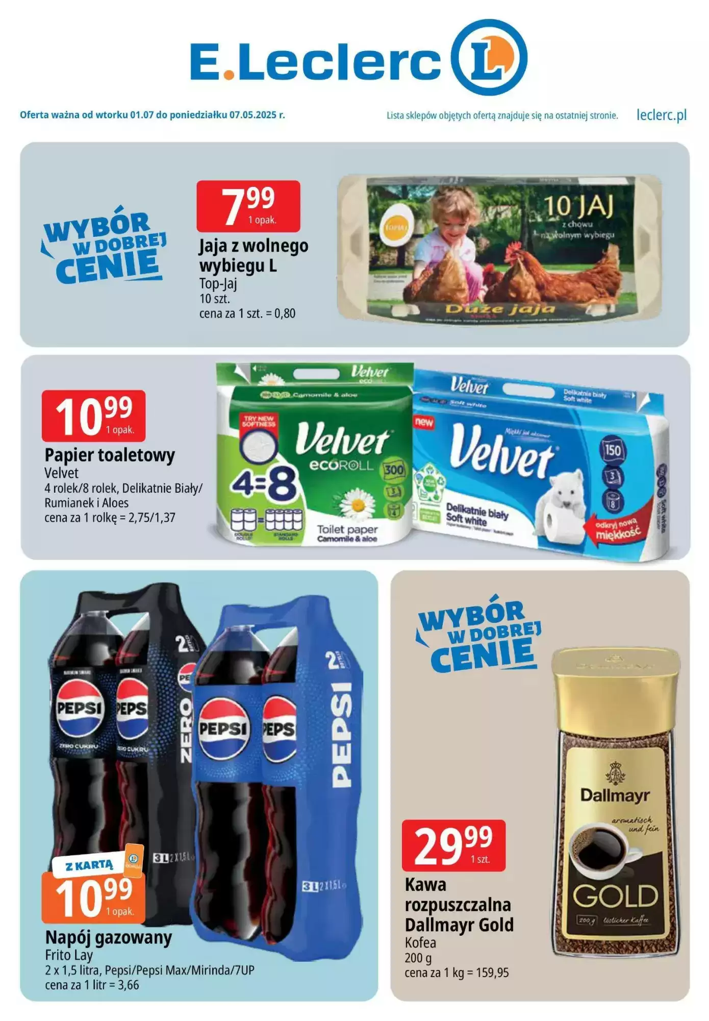 Gazetka E.Leclerc od 01.07.2025 do 07.07.2025