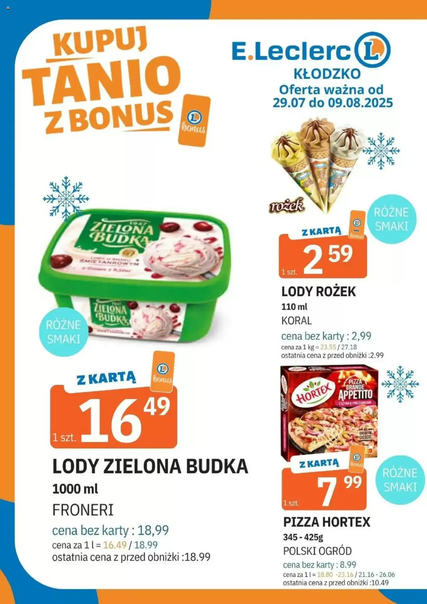 Gazetka E.Leclerc od 29.07.2025 do 09.08.2025