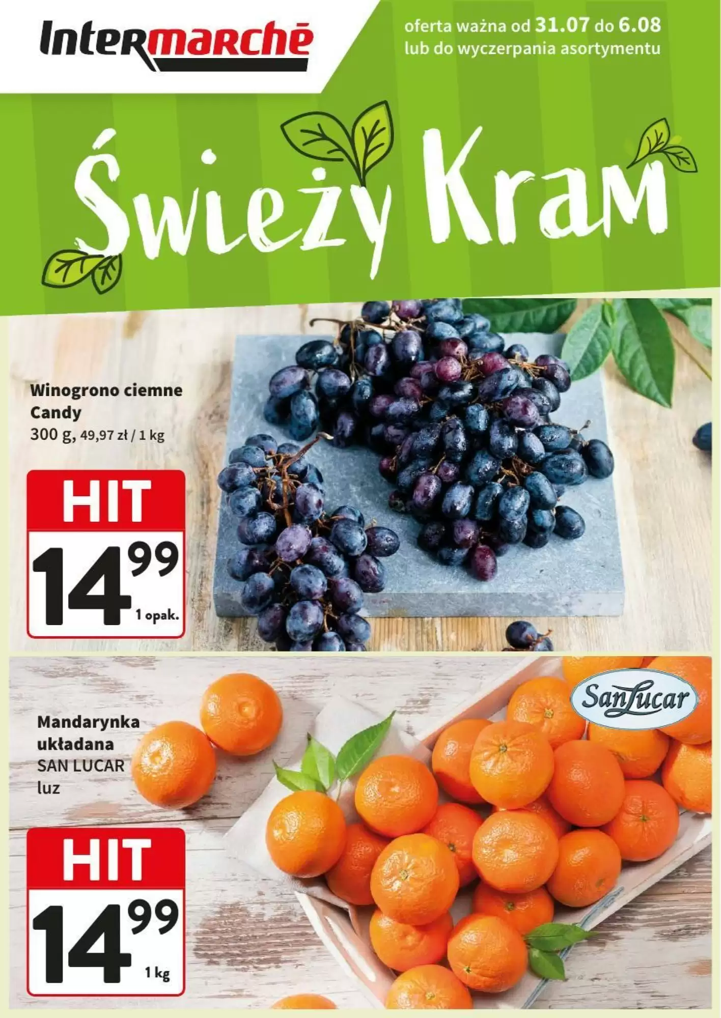 Gazetka Intermarche od 31.07.2025 do 06.08.2025