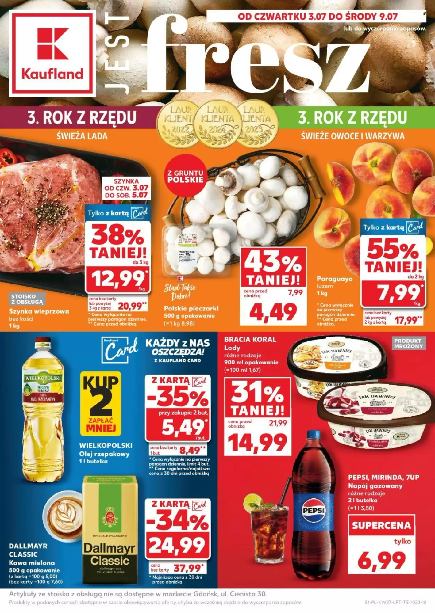 Gazetka Kaufland od 03.07.2025 do 09.07.2025