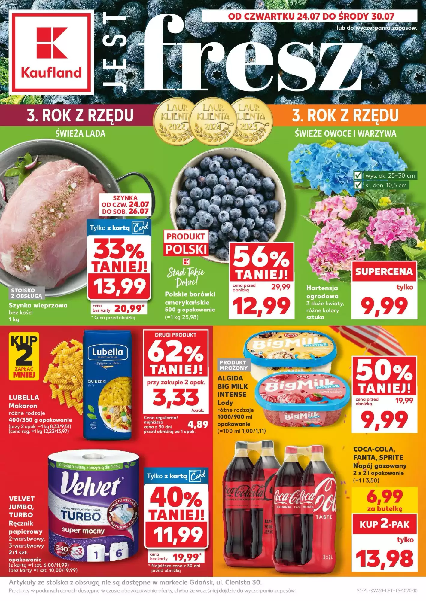 Gazetka Kaufland od 24.07.2025 do 30.07.2025