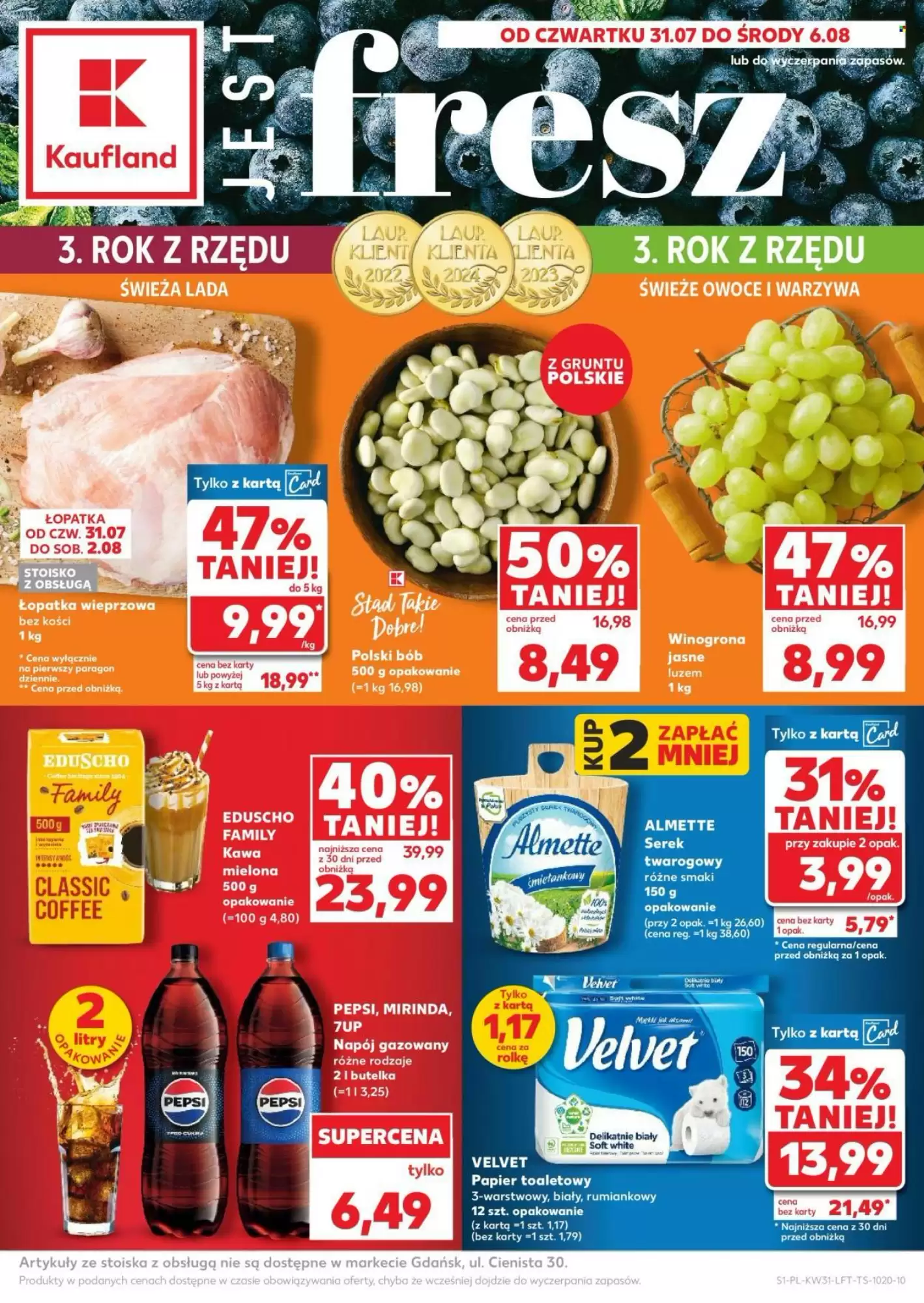 Gazetka Kaufland od 31.07.2025 do 06.08.2025