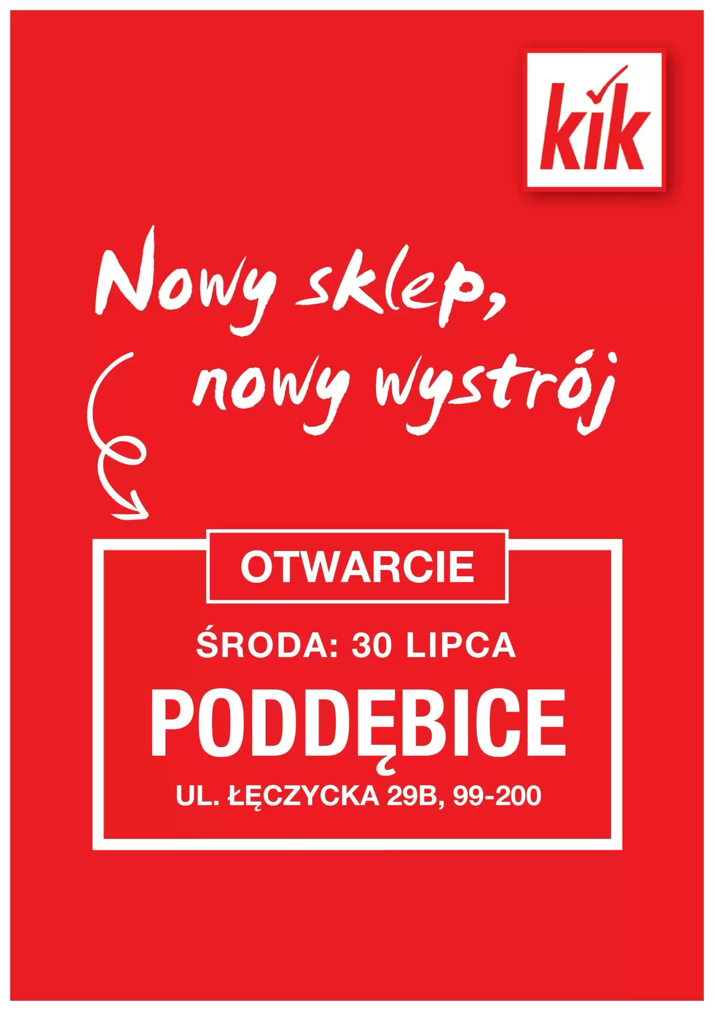Gazetka Kik od 26.07.2025 do 30.07.2025