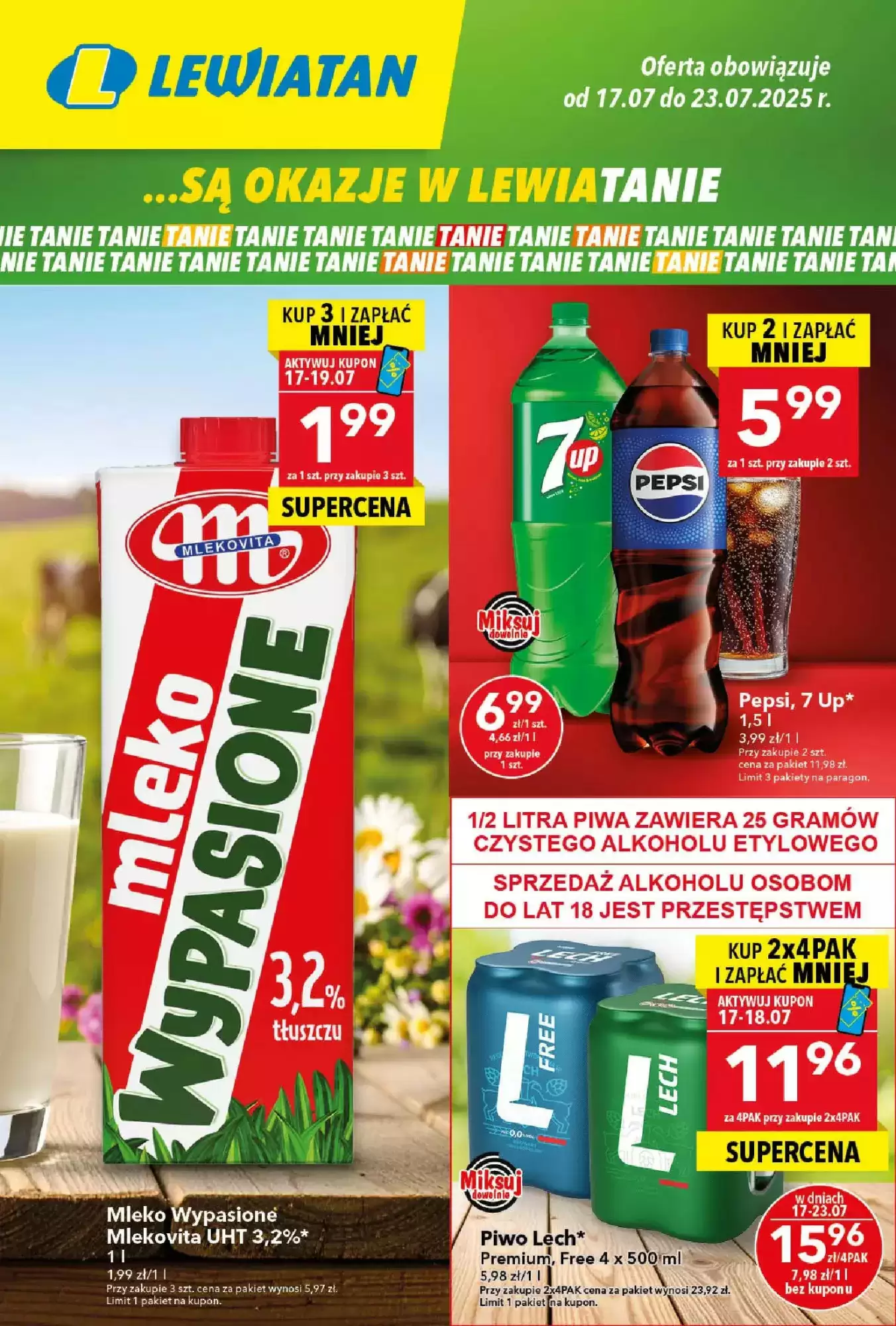 Gazetka Lewiatan od 17.07.2025 do 23.07.2025