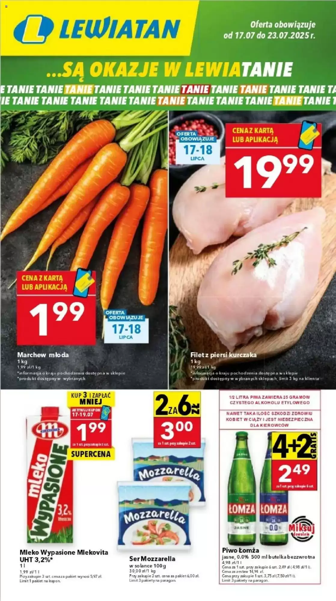 Gazetka Lewiatan od 17.07.2025 do 23.07.2025