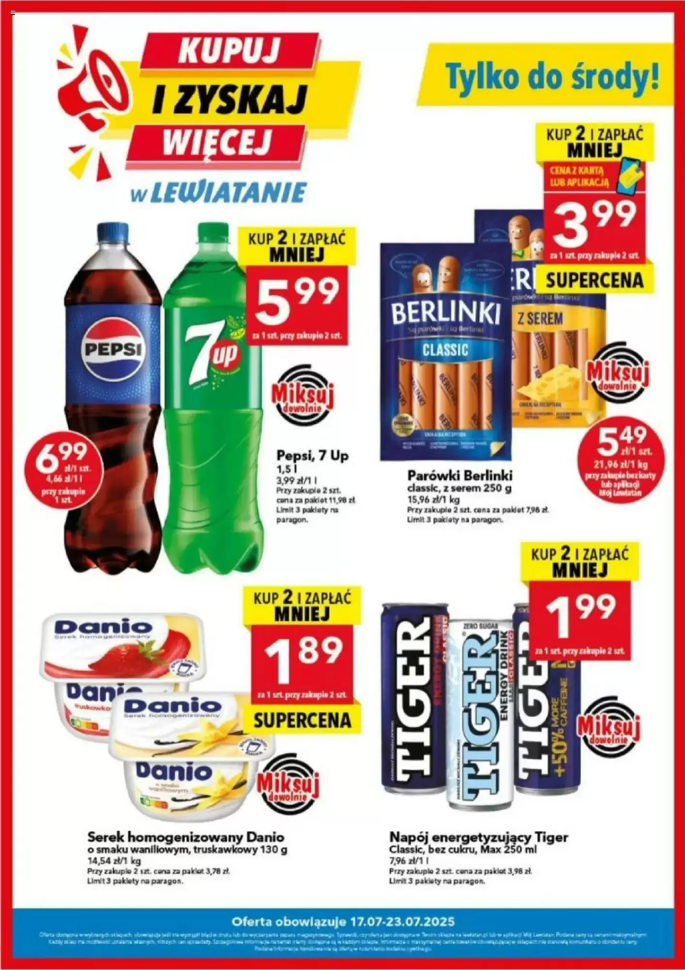 Gazetka Lewiatan od 17.07.2025 do 23.07.2025