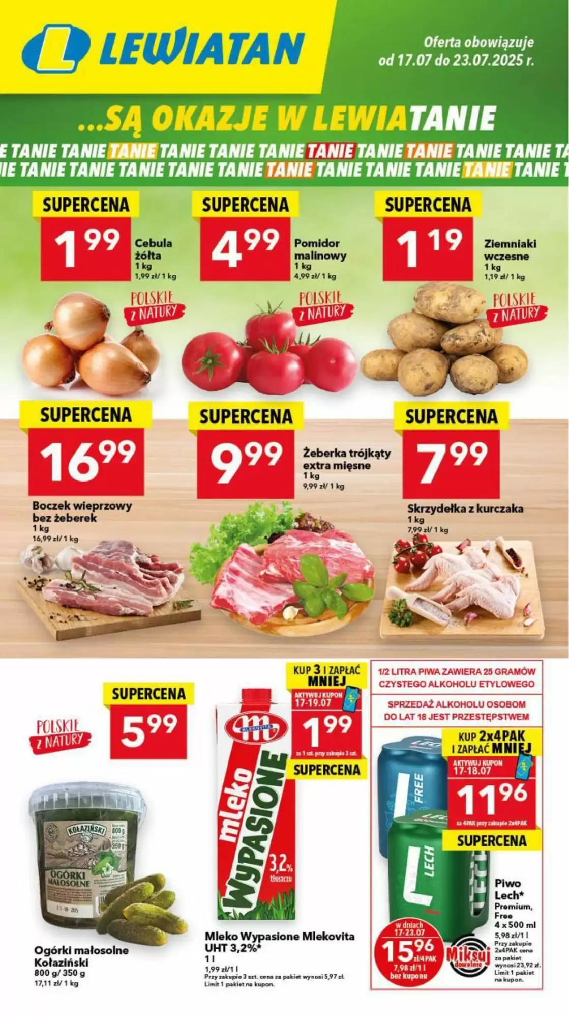 Gazetka Lewiatan od 17.07.2025 do 23.07.2025