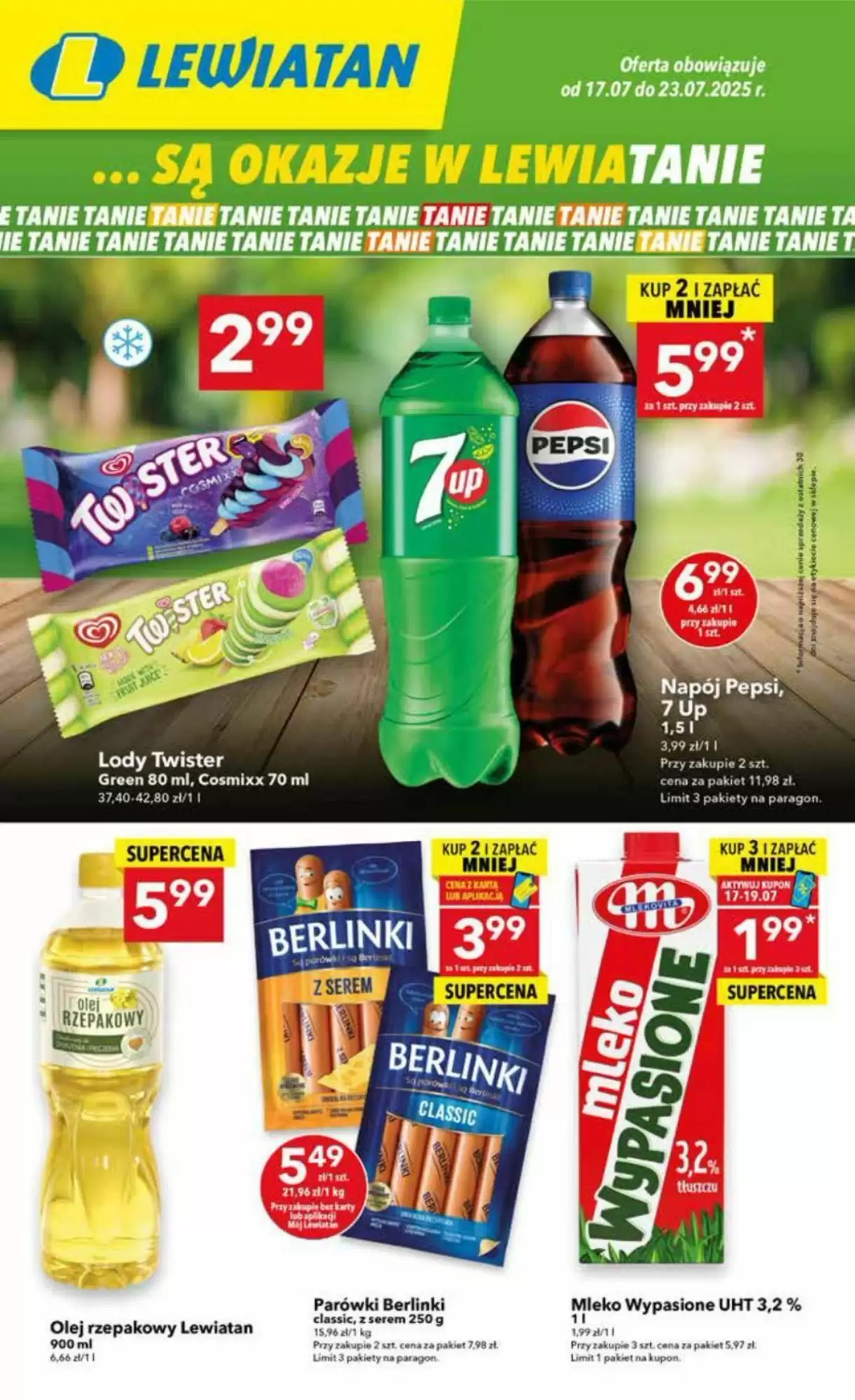 Gazetka Lewiatan od 17.07.2025 do 23.07.2025