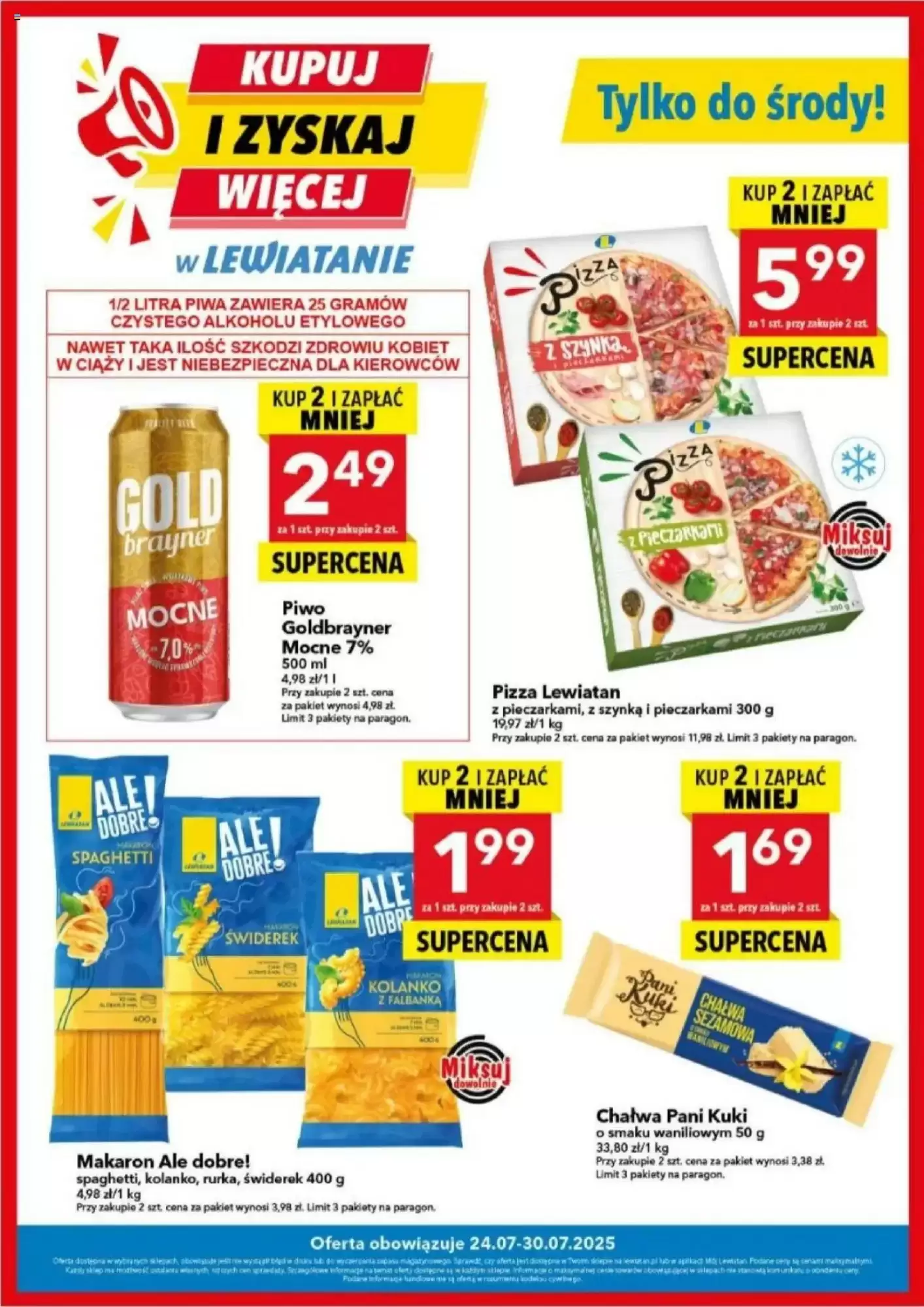 Gazetka Lewiatan od 24.07.2025 do 30.07.2025