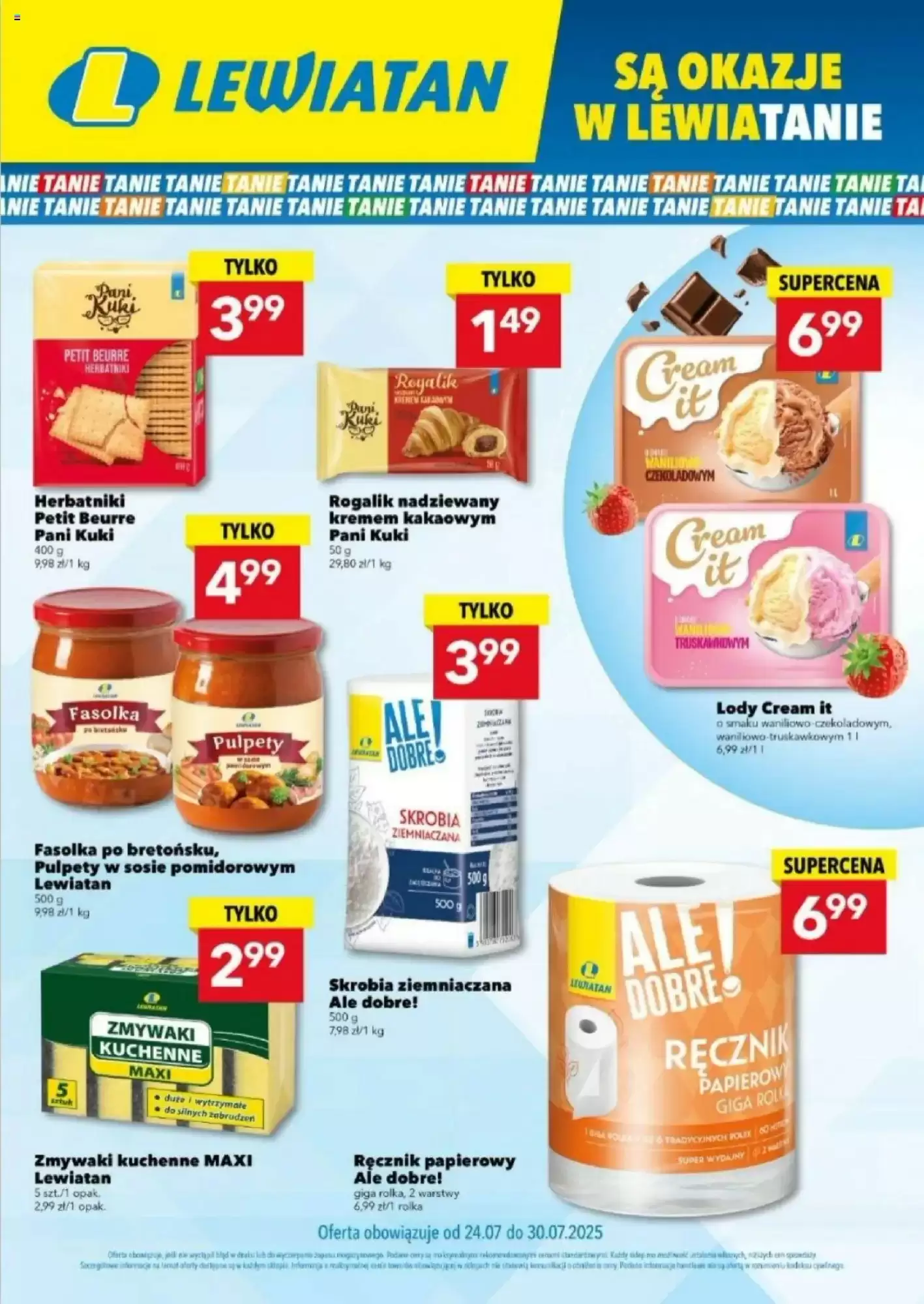 Gazetka Lewiatan od 24.07.2025 do 30.07.2025