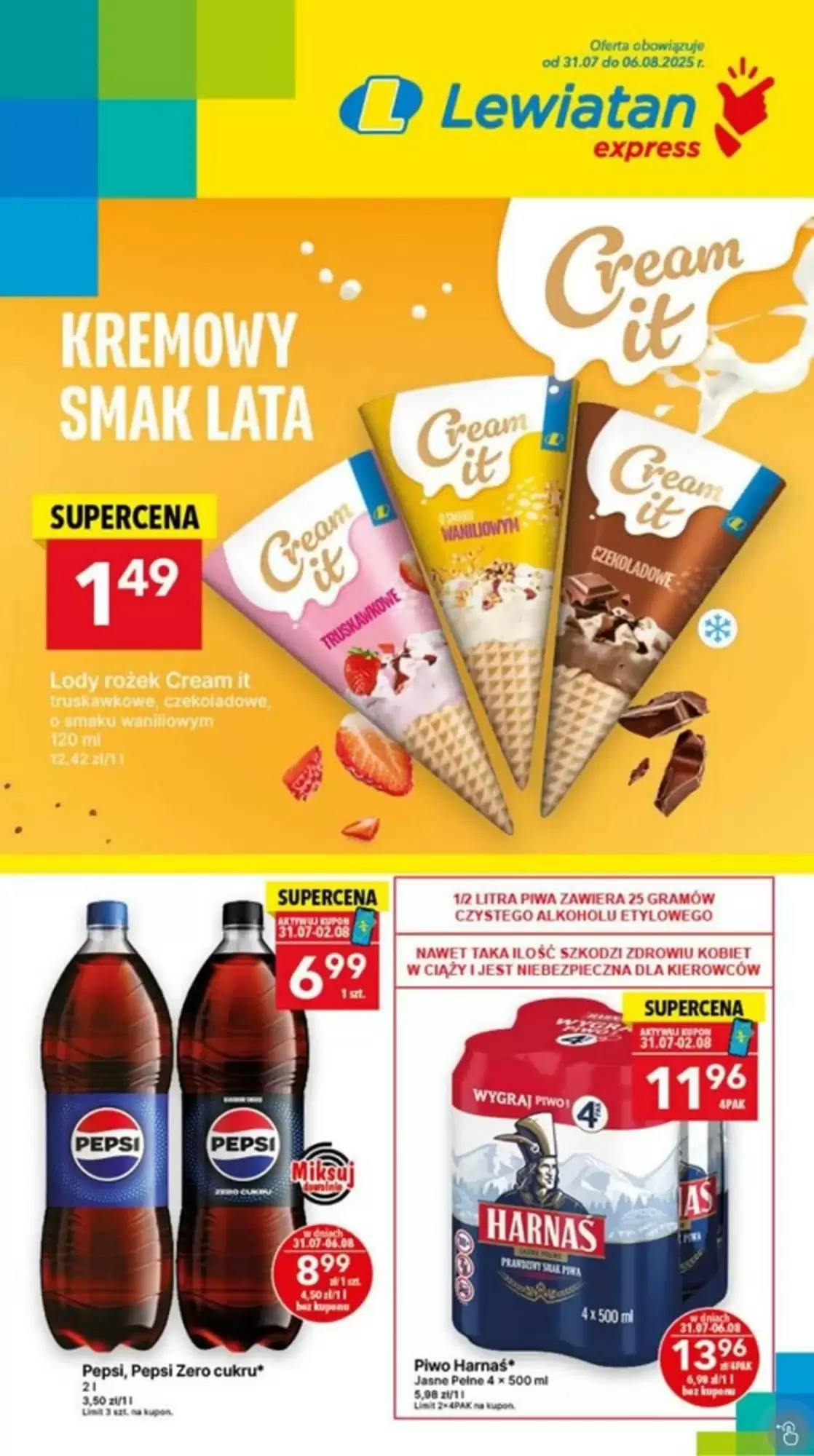 Gazetka Lewiatan od 31.07.2025 do 06.08.2025