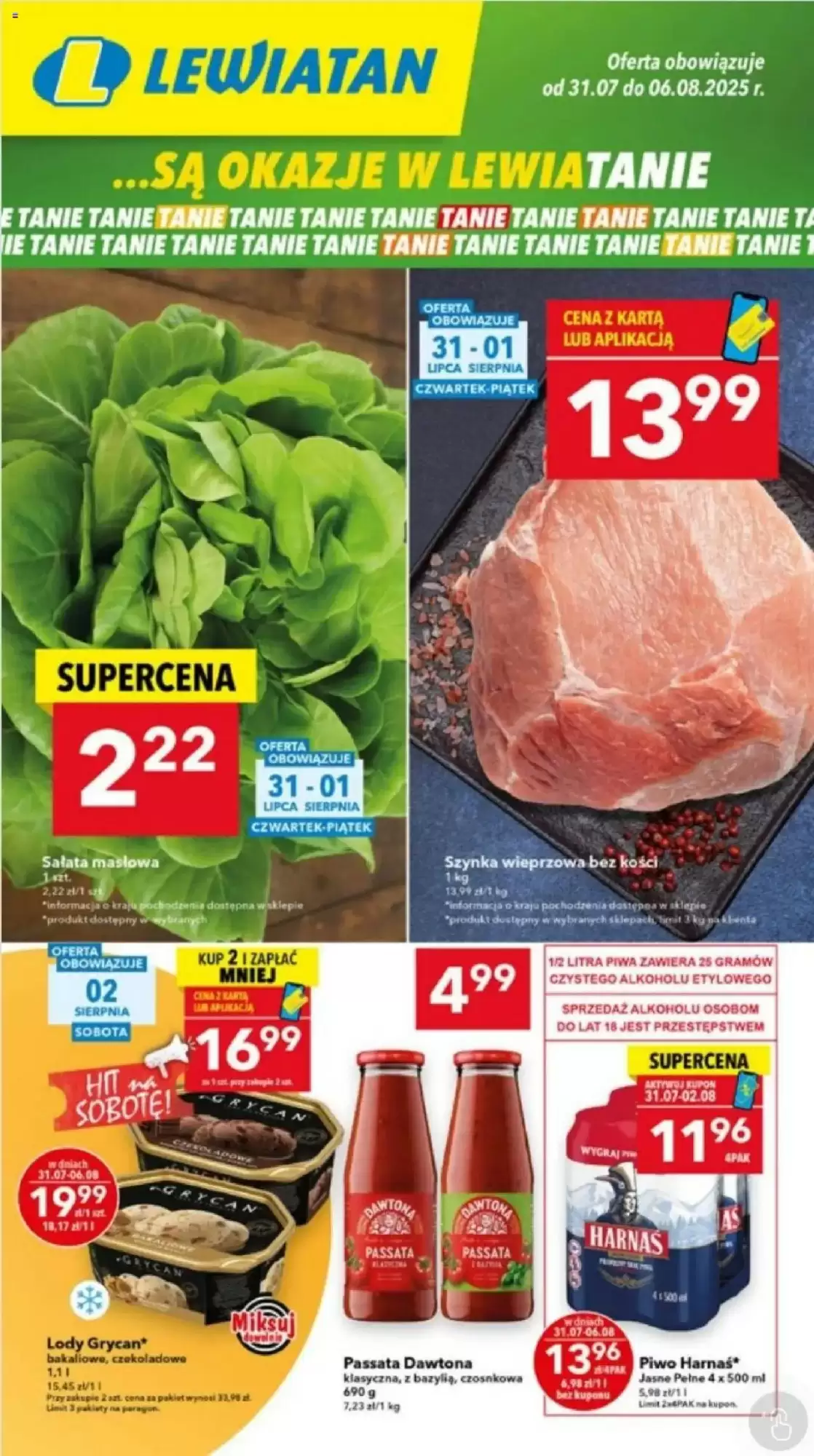 Gazetka Lewiatan od 31.07.2025 do 06.08.2025