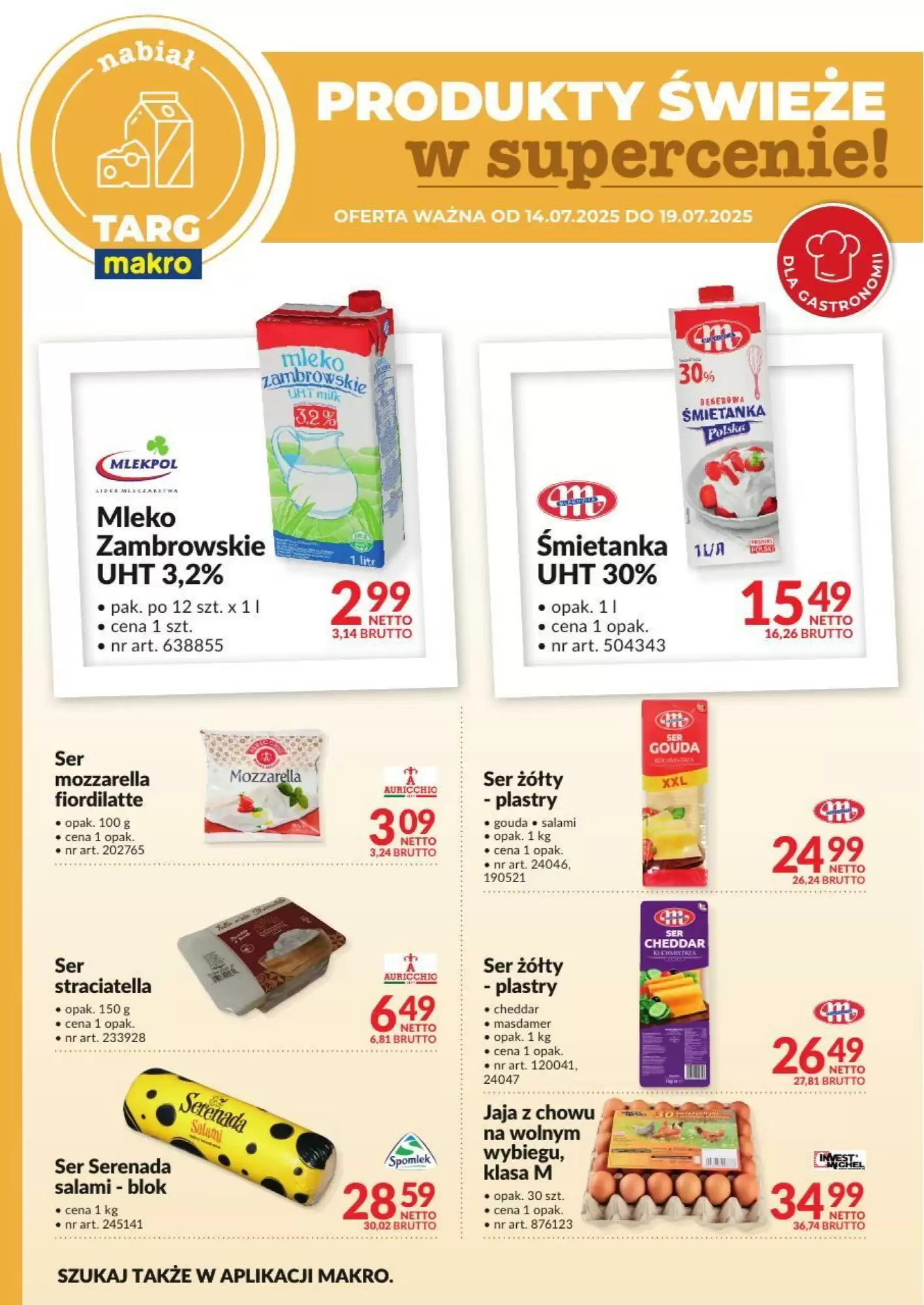 Gazetka Makro od 14.07.2025 do 19.07.2025