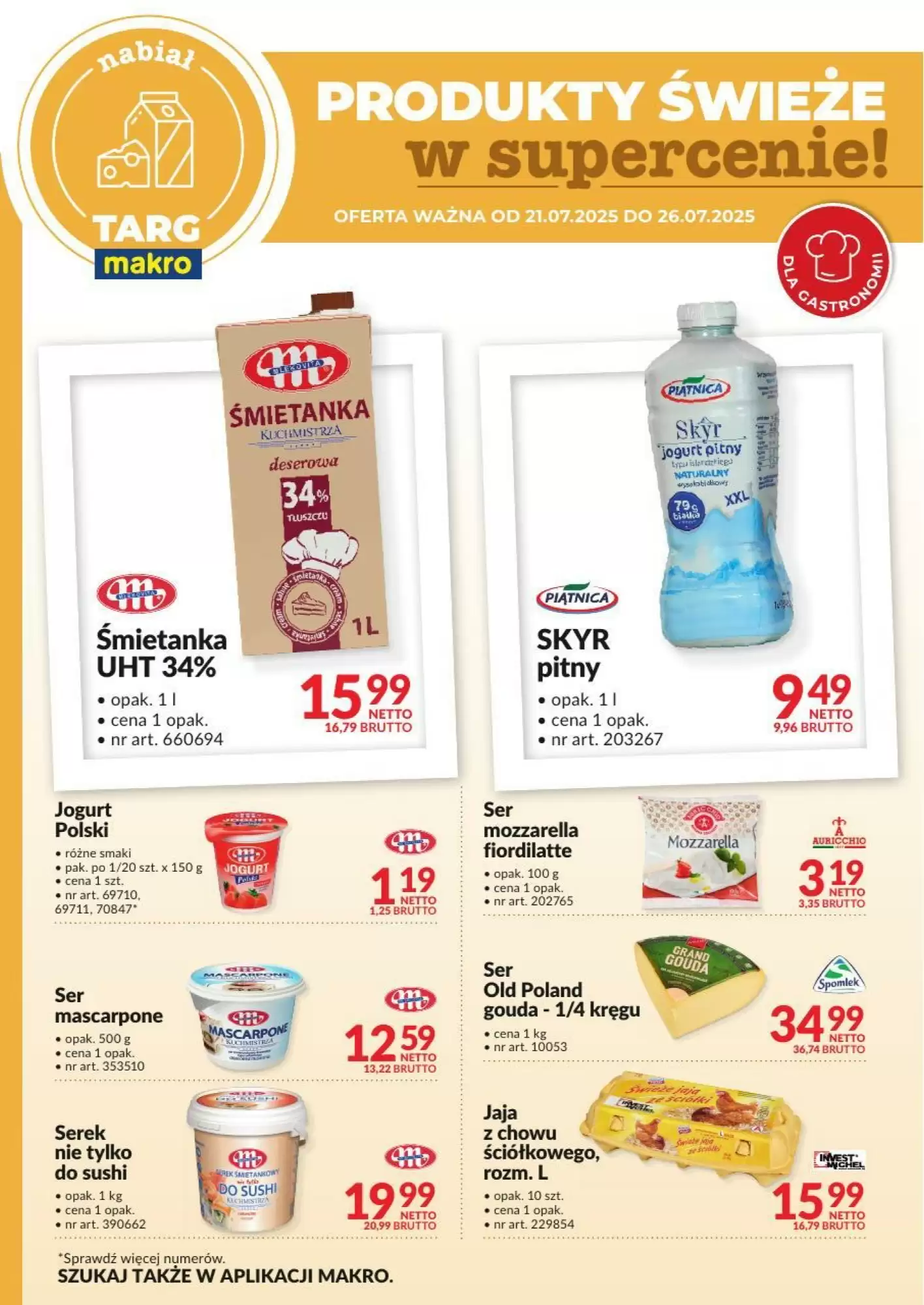 Gazetka Makro od 21.07.2025 do 26.07.2025