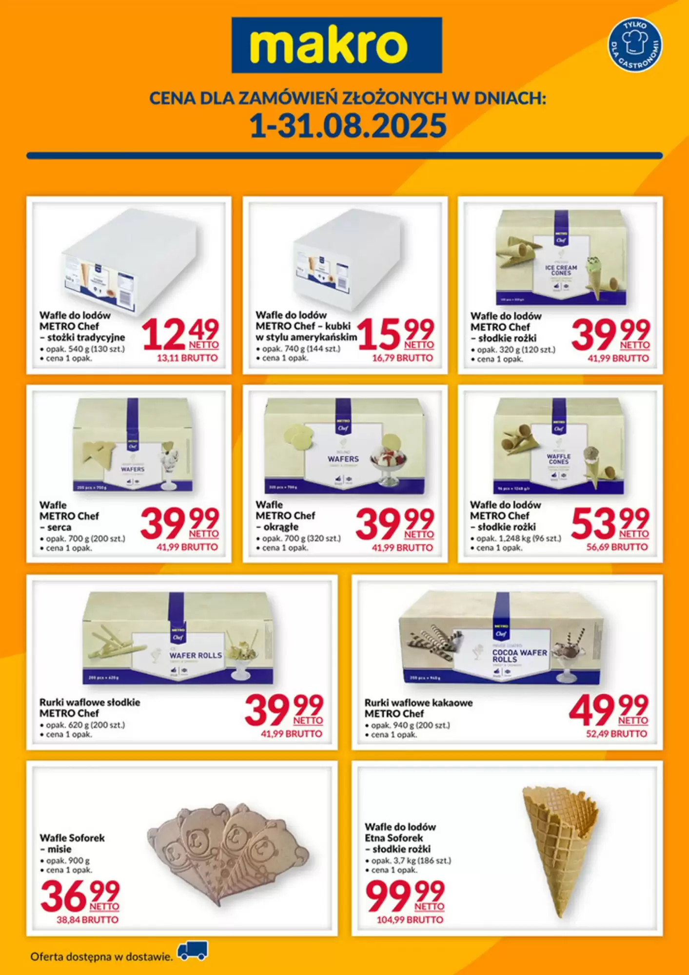 Gazetka Makro od 01.08.2025 do 31.08.2025