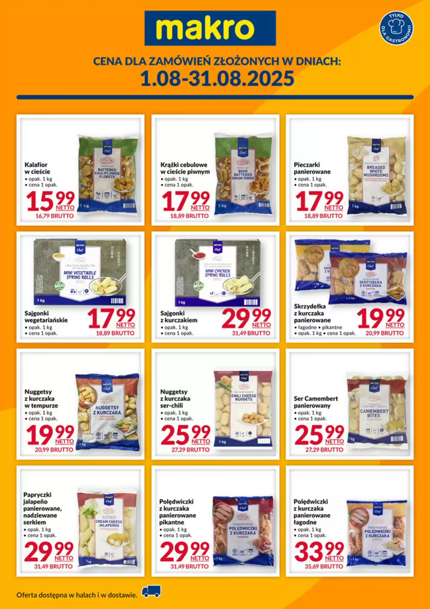 Gazetka Makro od 01.08.2025 do 31.08.2025