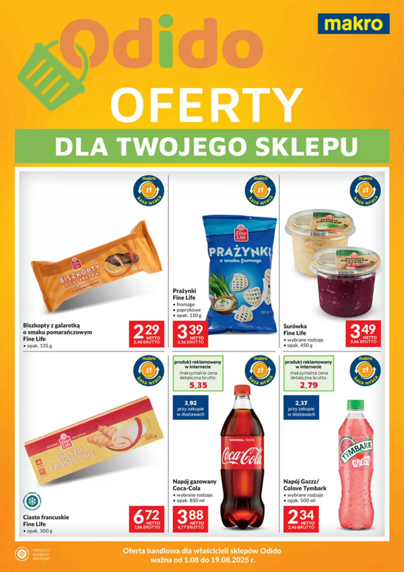 Gazetka Makro od 01.08.2025 do 19.08.2025