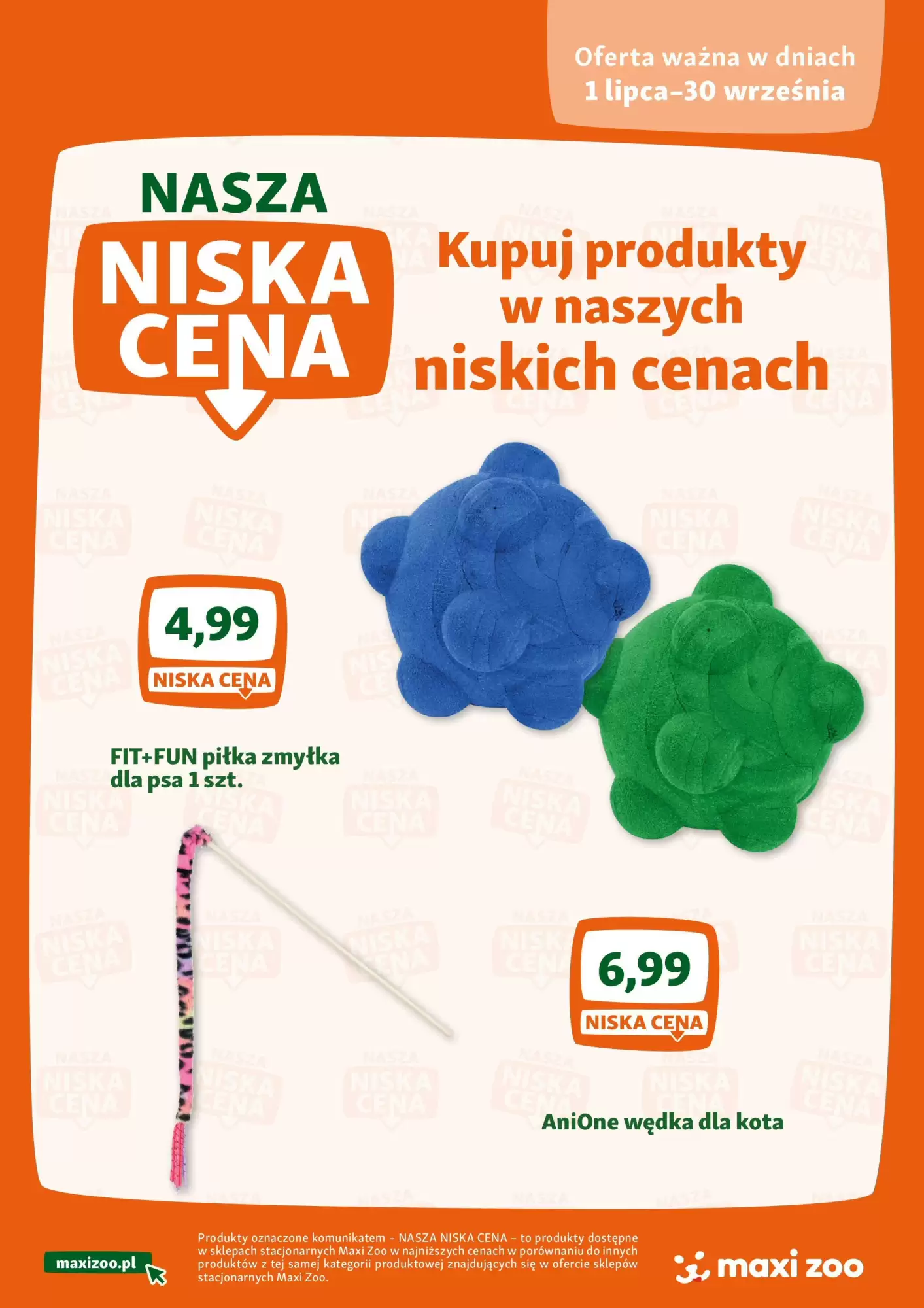Gazetka Maxi Zoo od 01.07.2025 do 30.09.2025