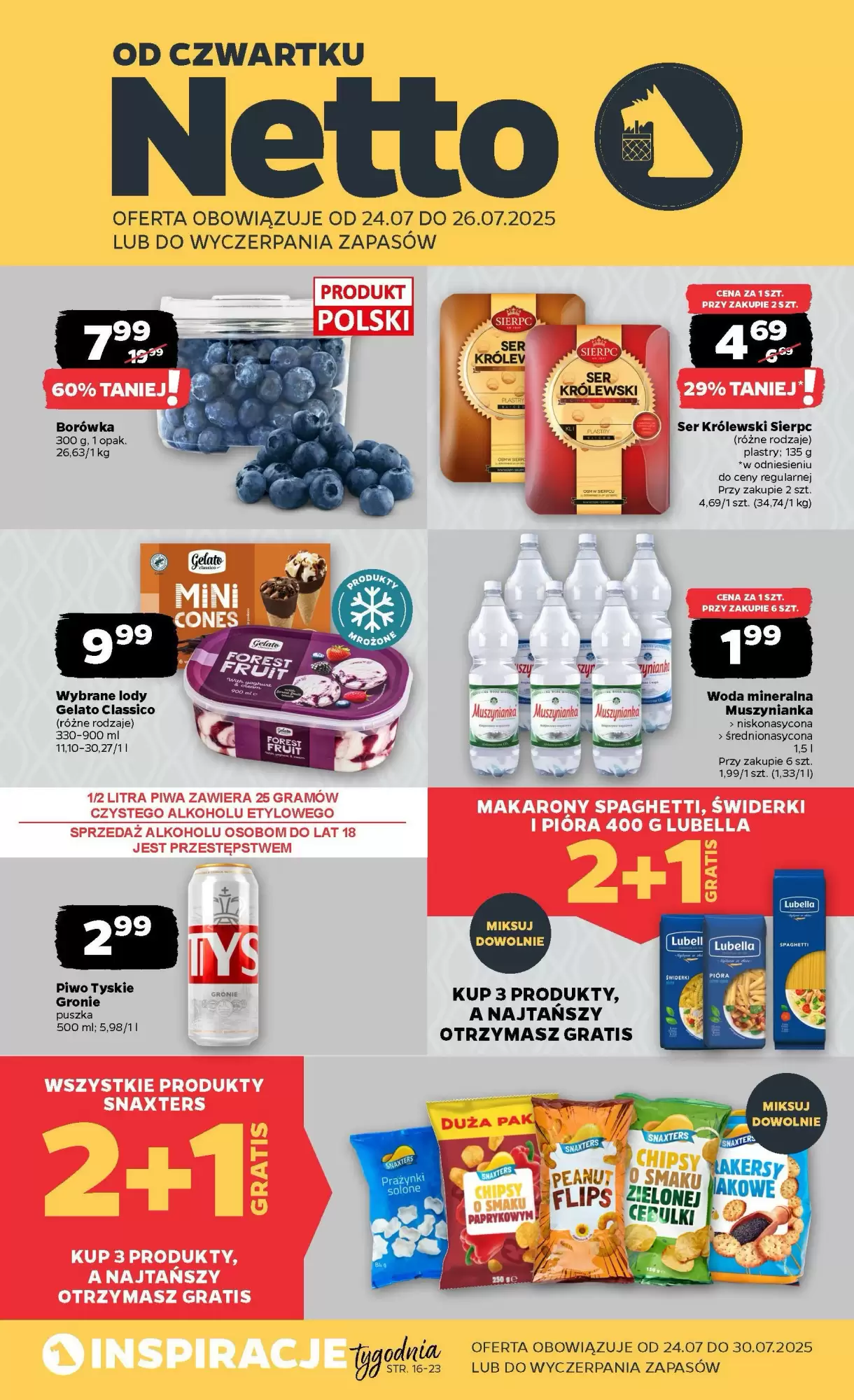 Gazetka Netto od 24.07.2025 do 26.07.2025