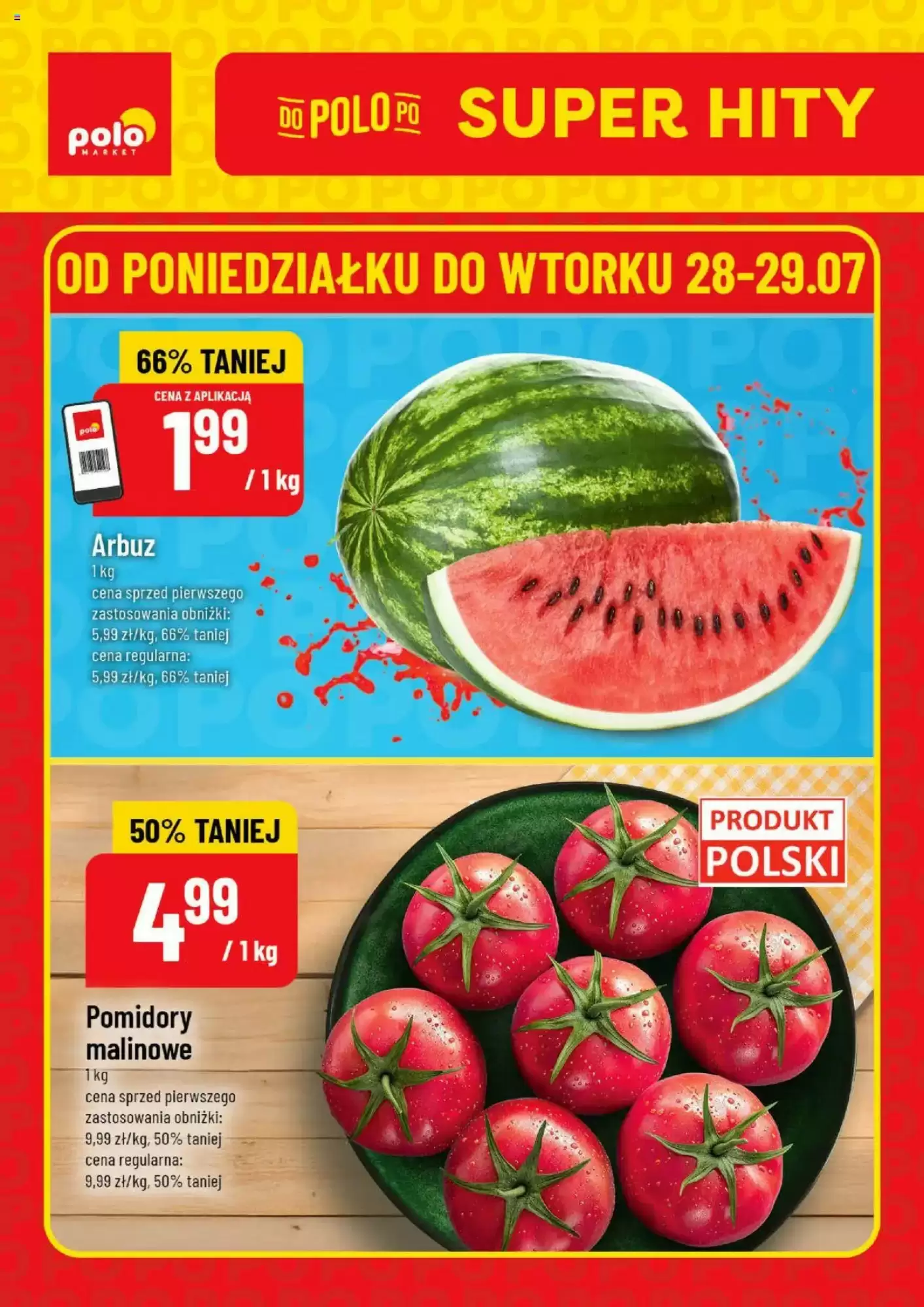 Gazetka Polomarket od 28.07.2025 do 29.07.2025