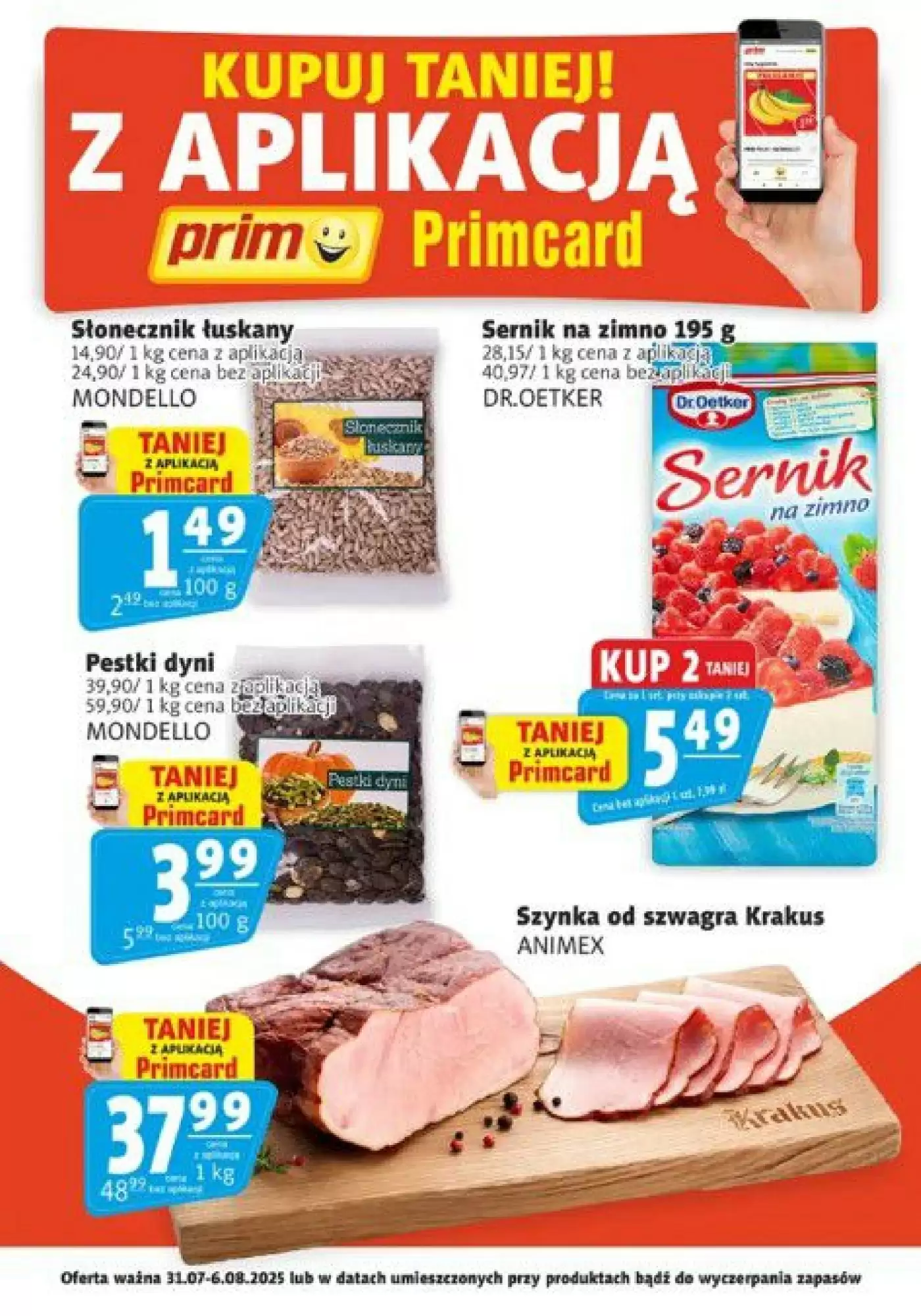 Gazetka Prim Market od 31.07.2025 do 06.08.2025