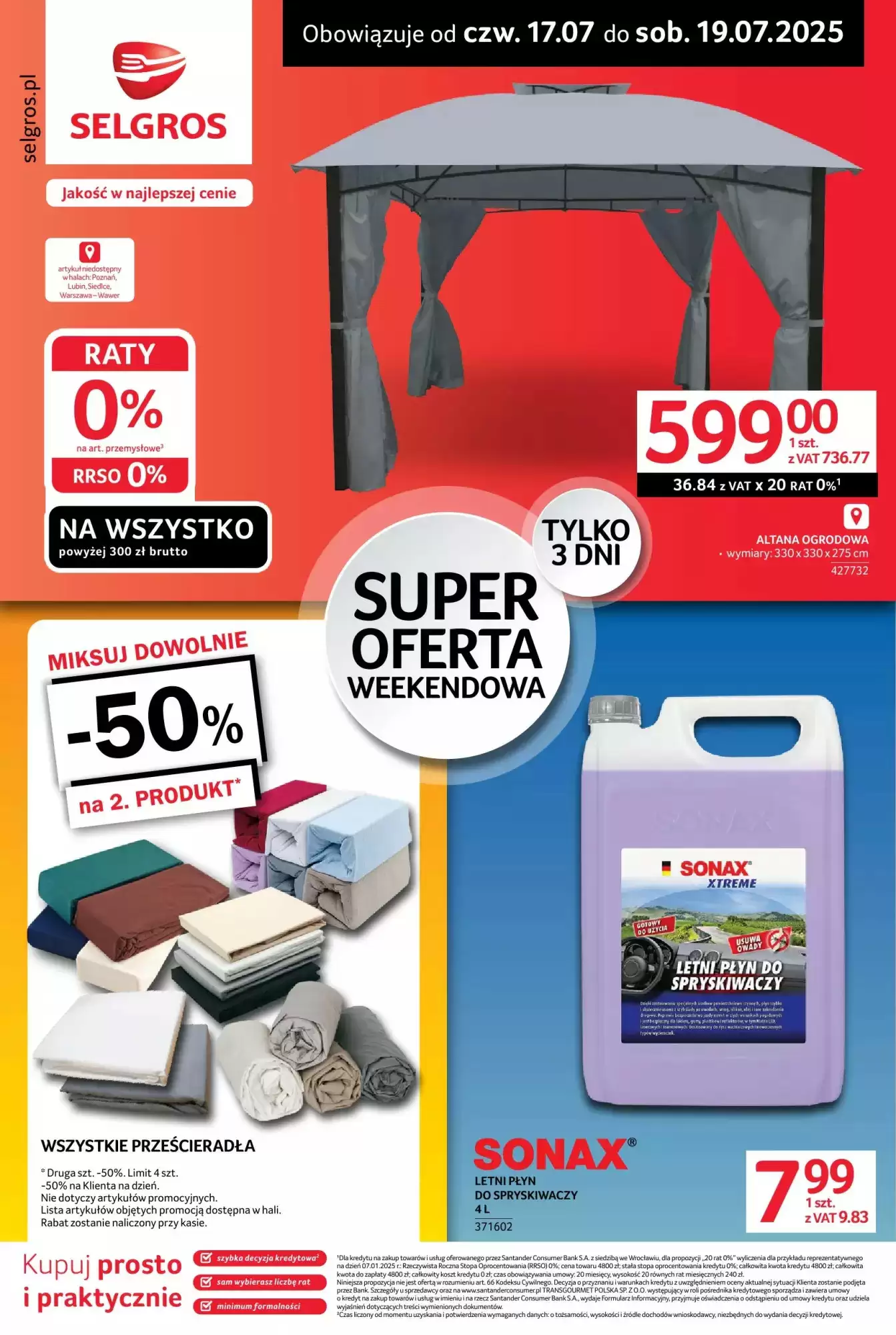 Gazetka Selgros od 17.07.2025 do 19.07.2025