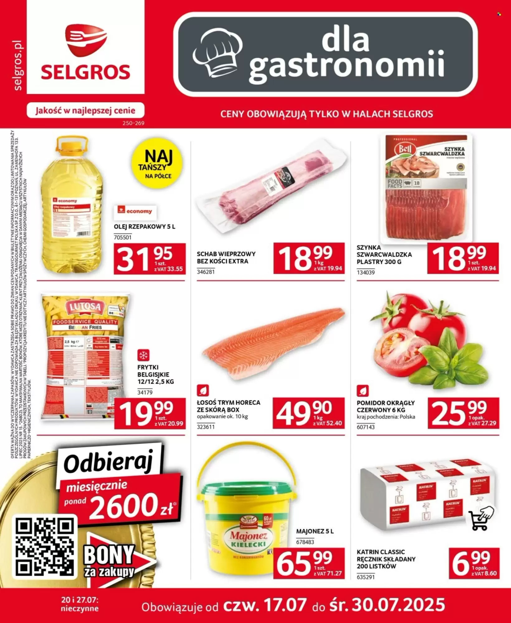 Gazetka Selgros od 17.07.2025 do 30.07.2025