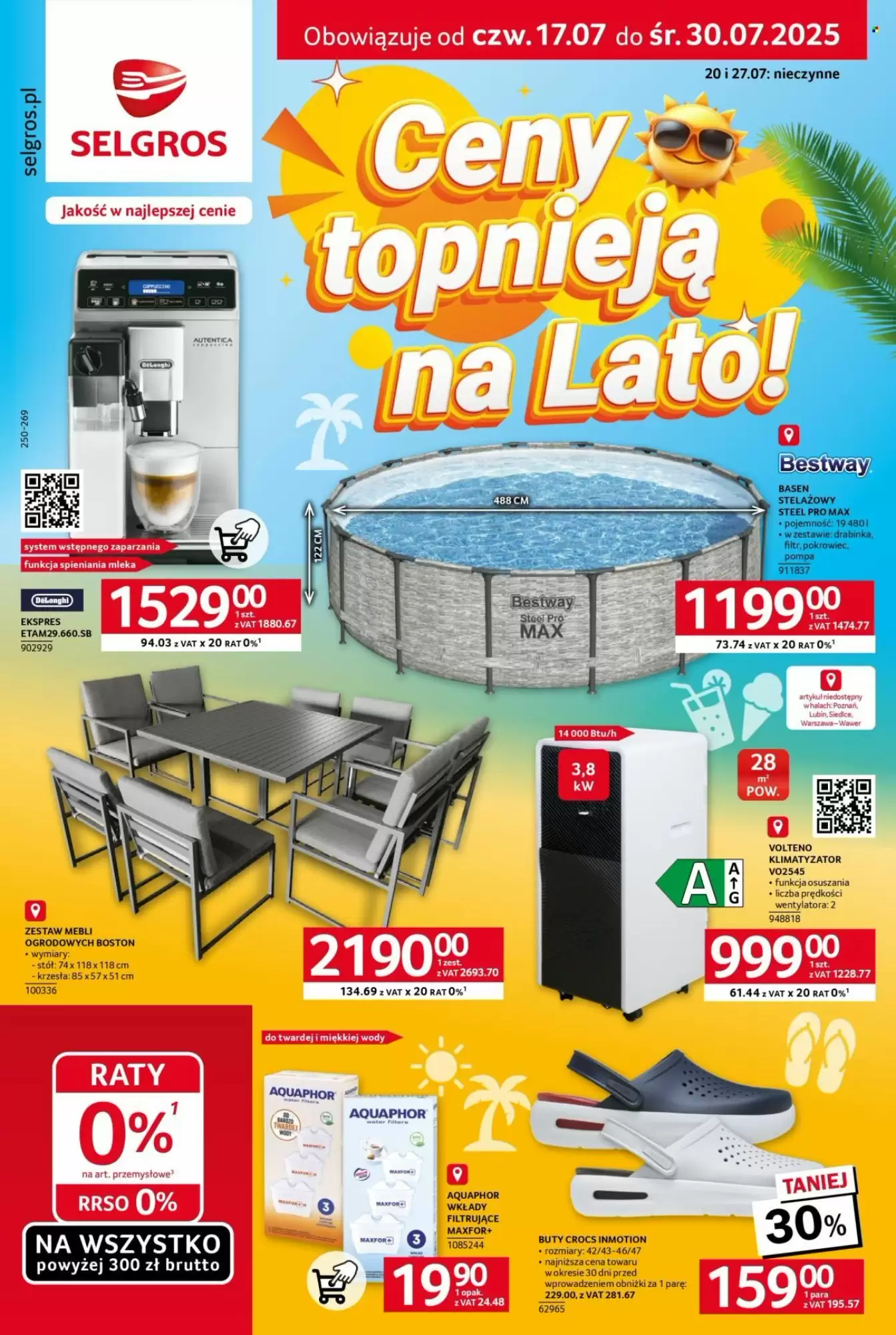 Gazetka Selgros od 17.07.2025 do 30.07.2025