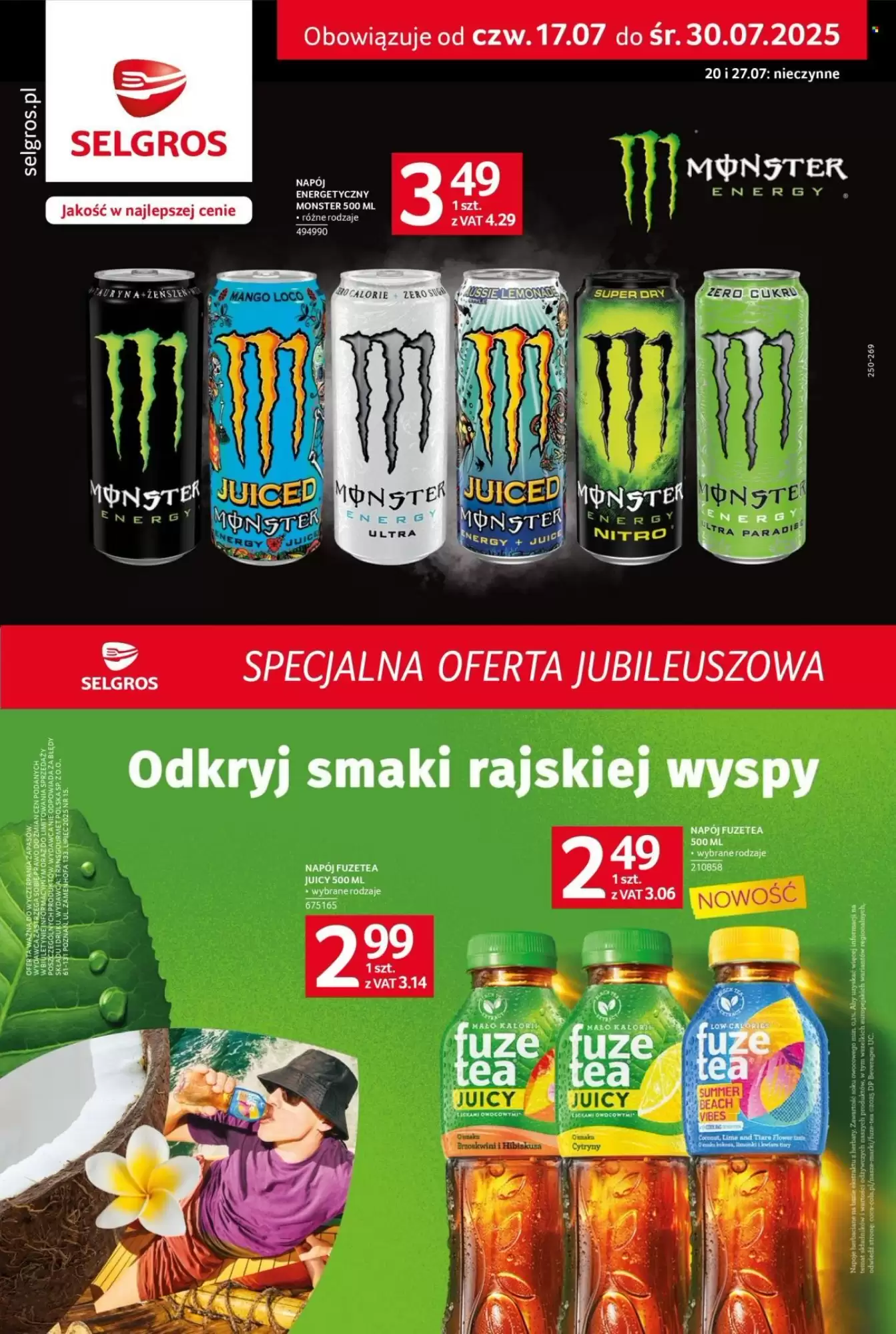Gazetka Selgros od 17.07.2025 do 30.07.2025