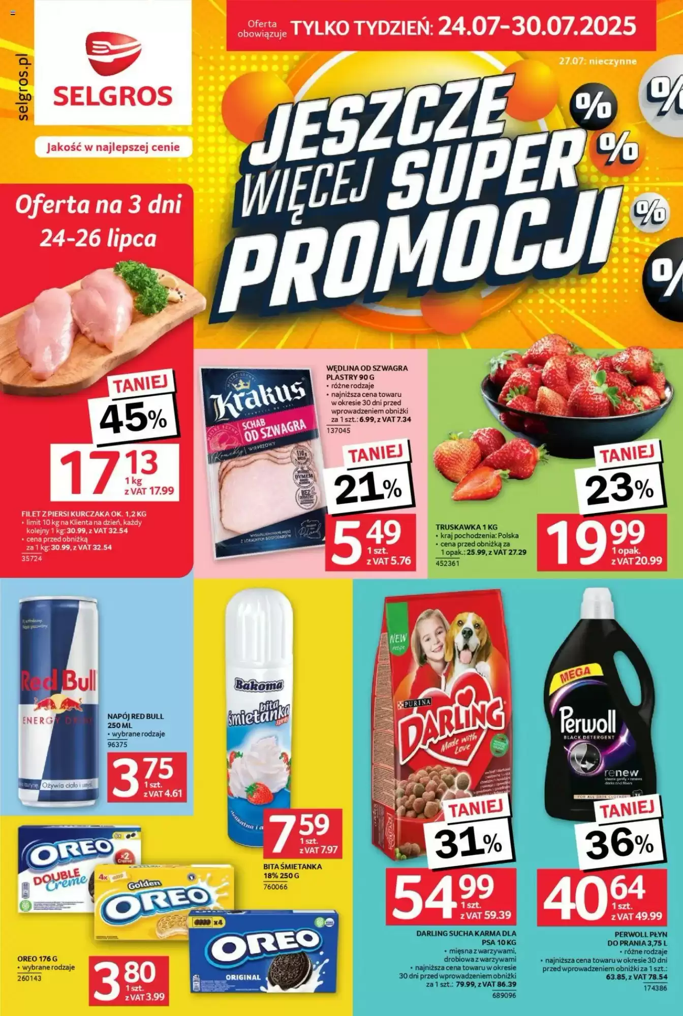 Gazetka Selgros od 24.07.2025 do 30.07.2025