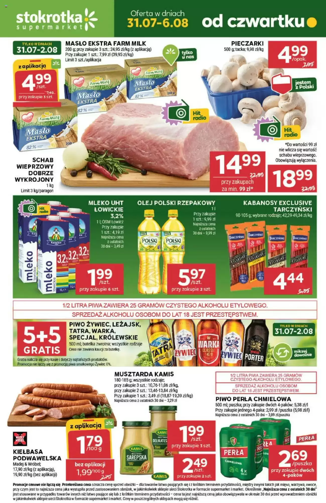 Gazetka Stokrotka od 31.07.2025 do 06.08.2025