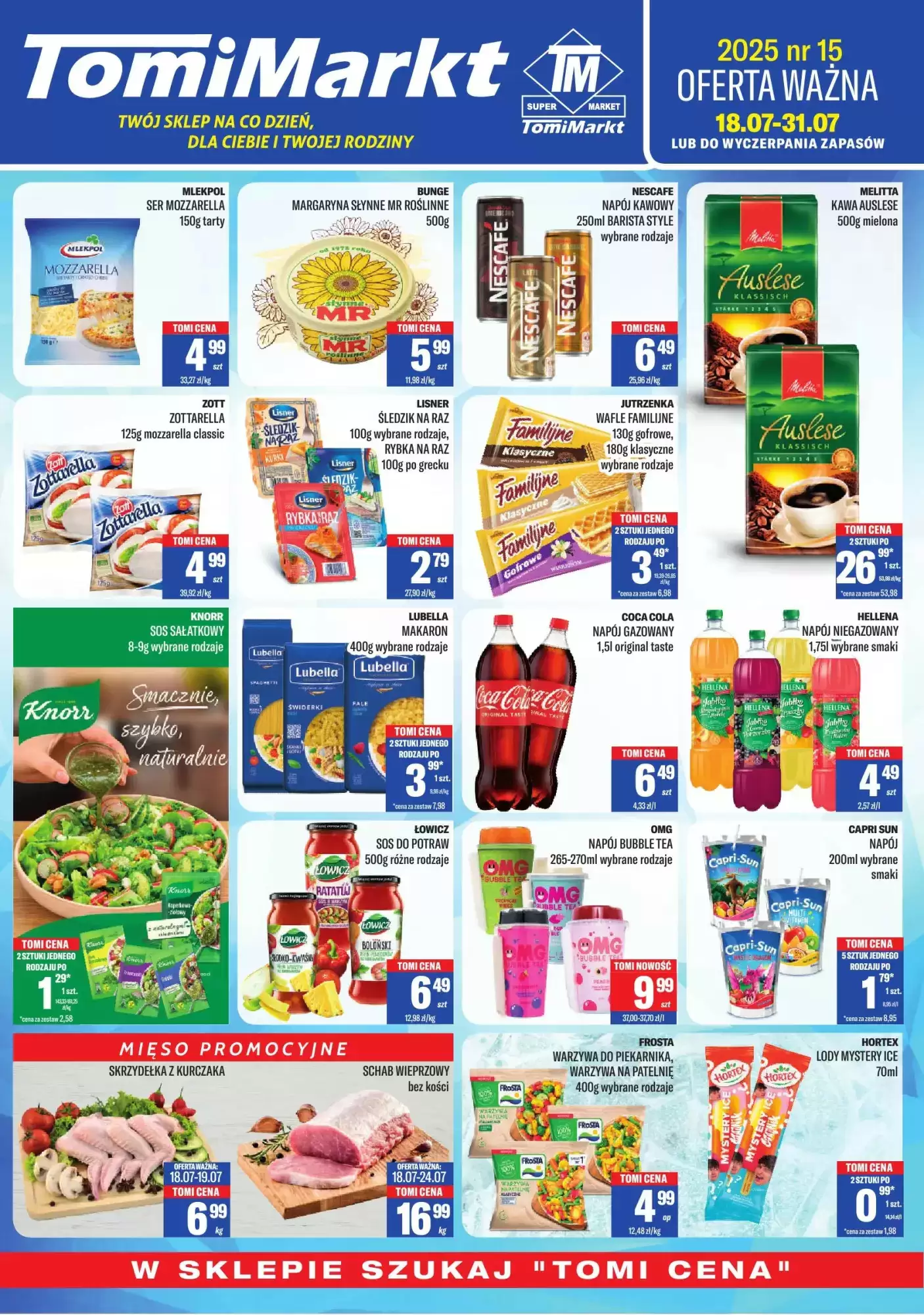 Gazetka Tomimarkt od 18.07.2025 do 31.07.2025