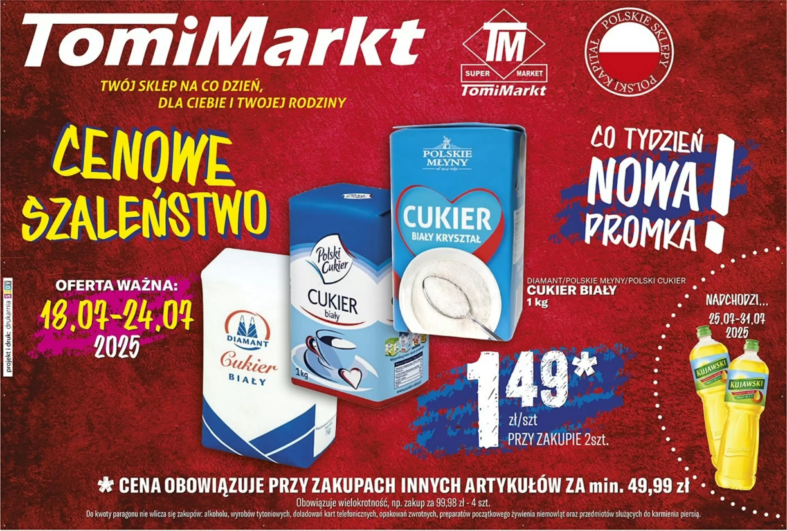 Gazetka Tomimarkt od 18.07.2025 do 24.07.2025