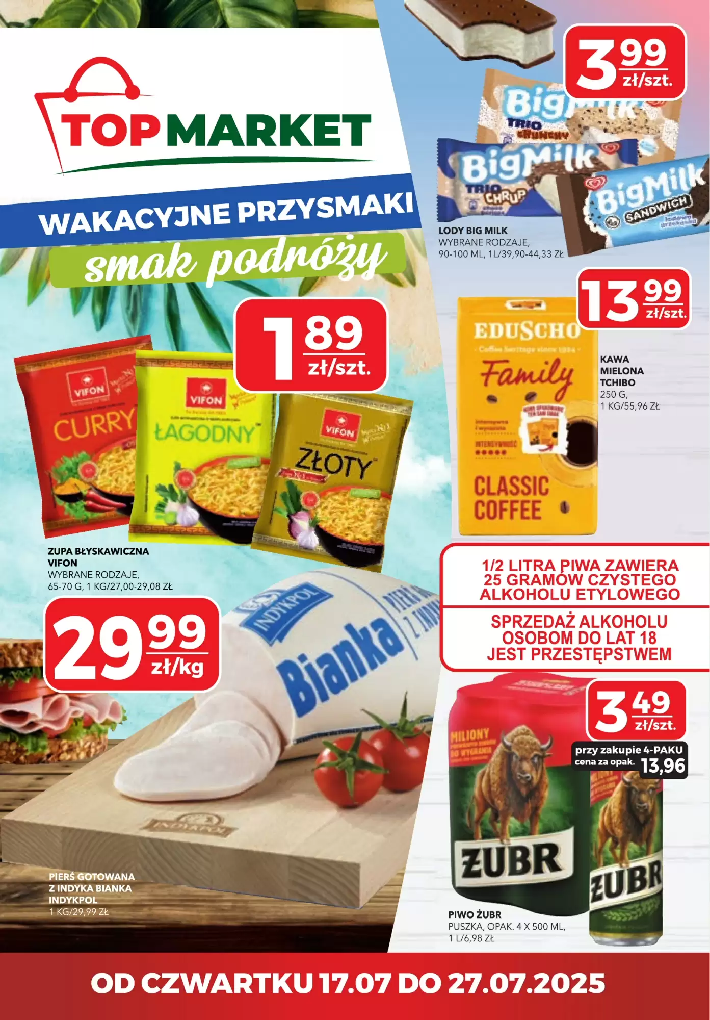 Gazetka Top Market od 17.07.2025 do 27.07.2025