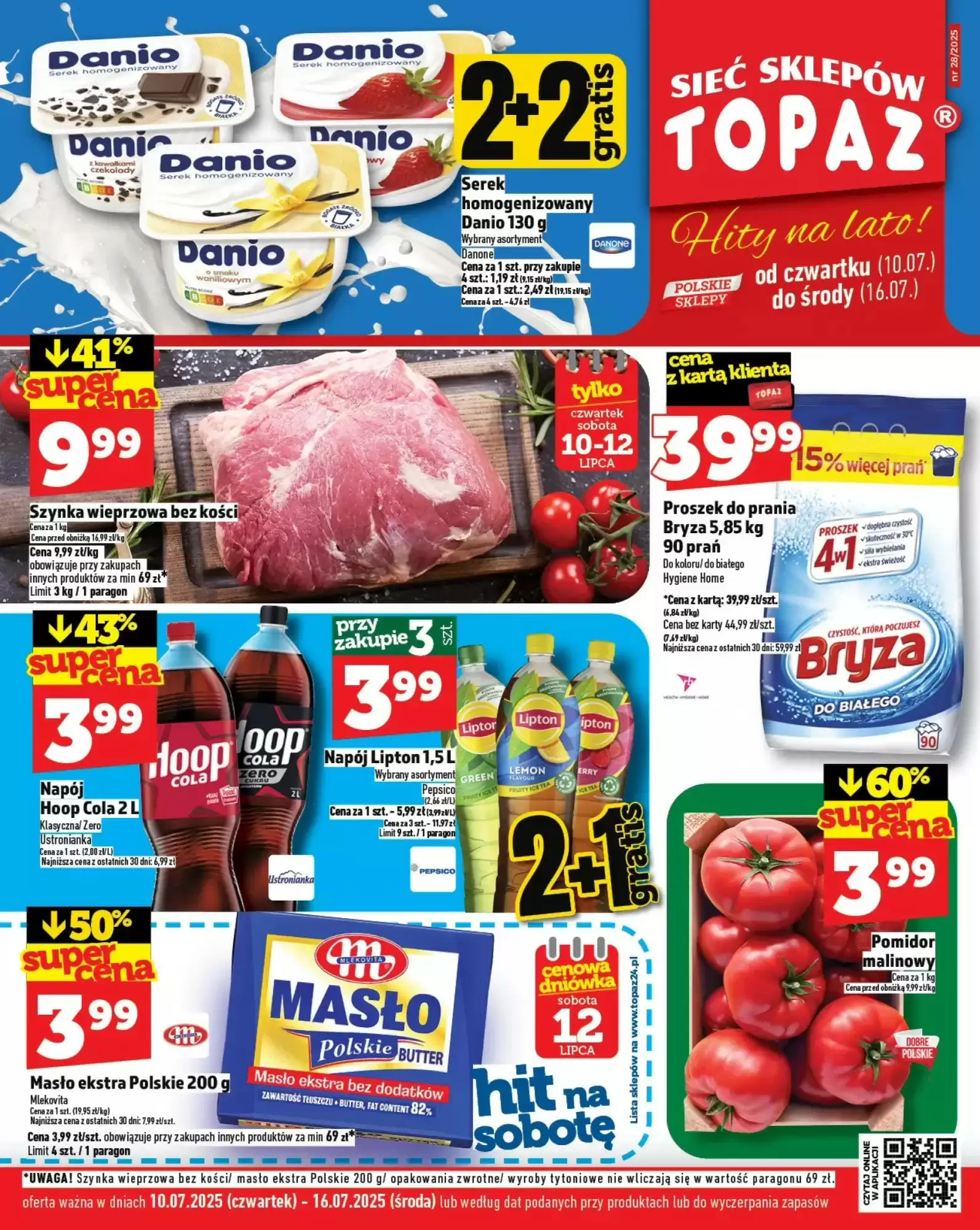 Gazetka Topaz od 10.07.2025 do 16.07.2025