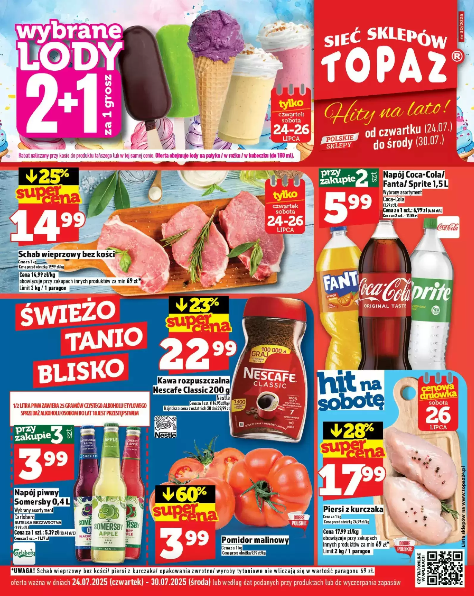 Gazetka Topaz od 24.07.2025 do 30.07.2025