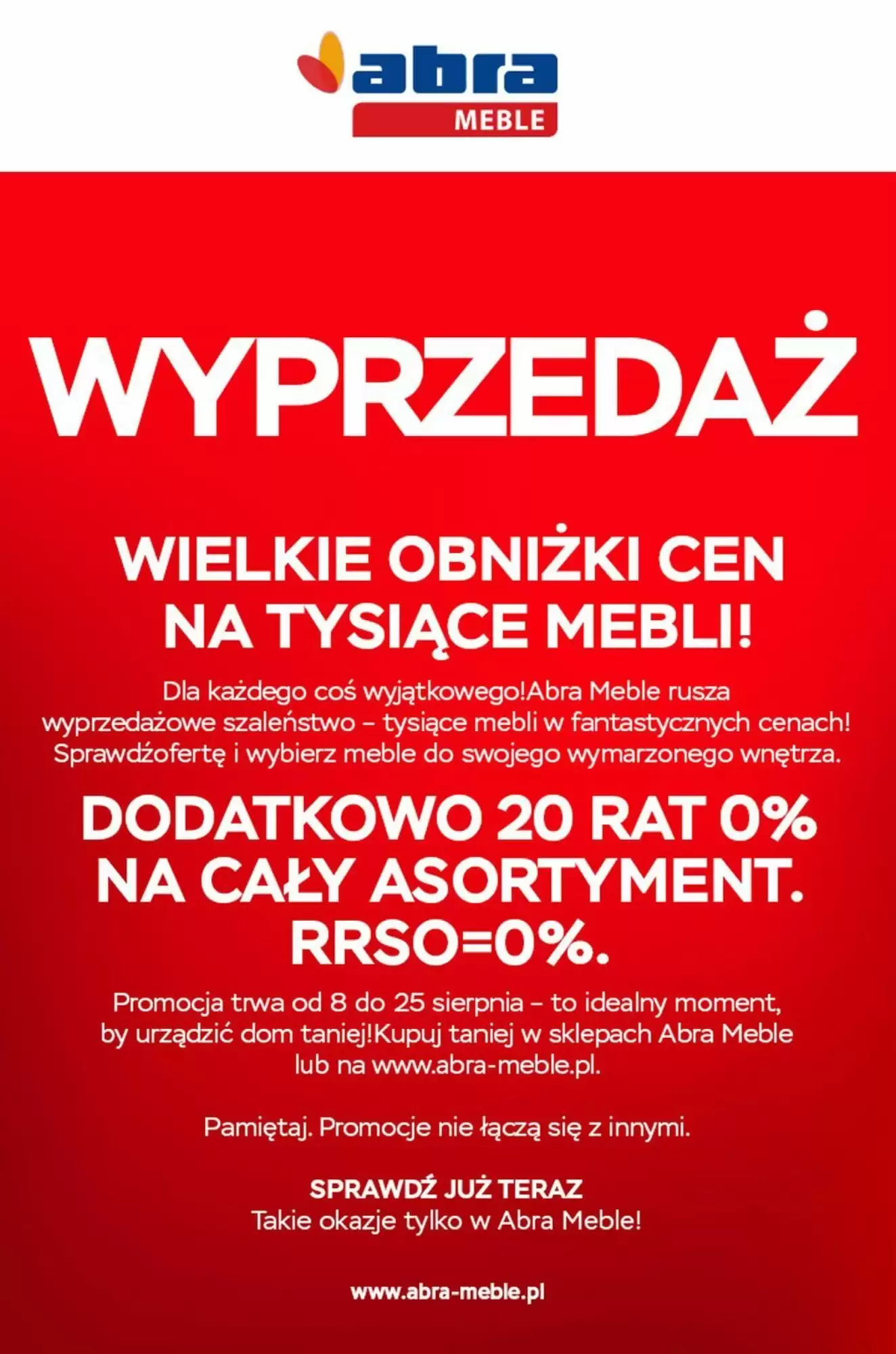 Gazetka Abra od 10.08.2025 do 16.08.2025