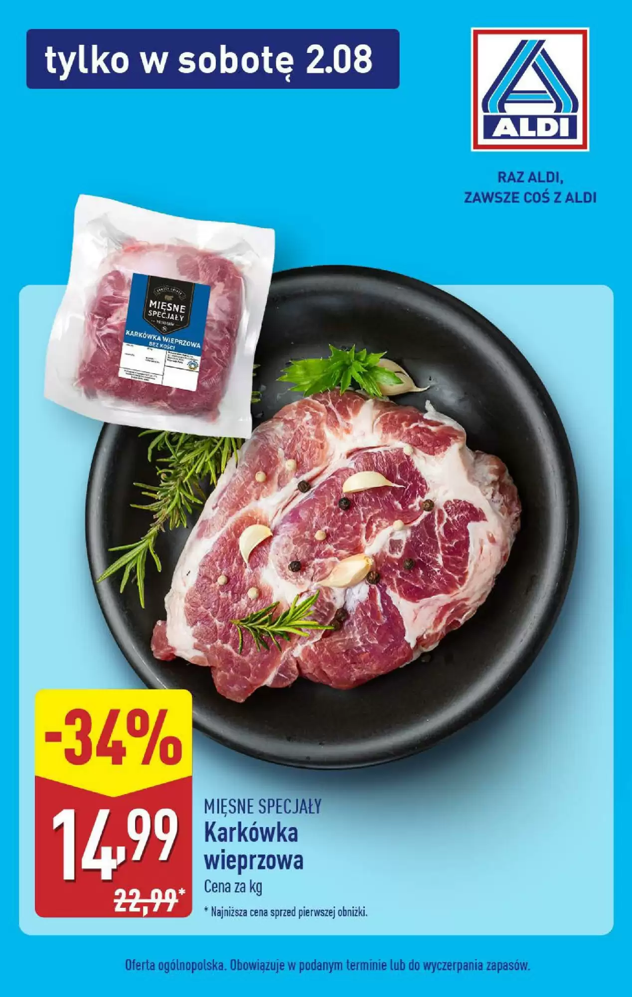 Gazetka Aldi od 02.08.2025 do 02.08.2025