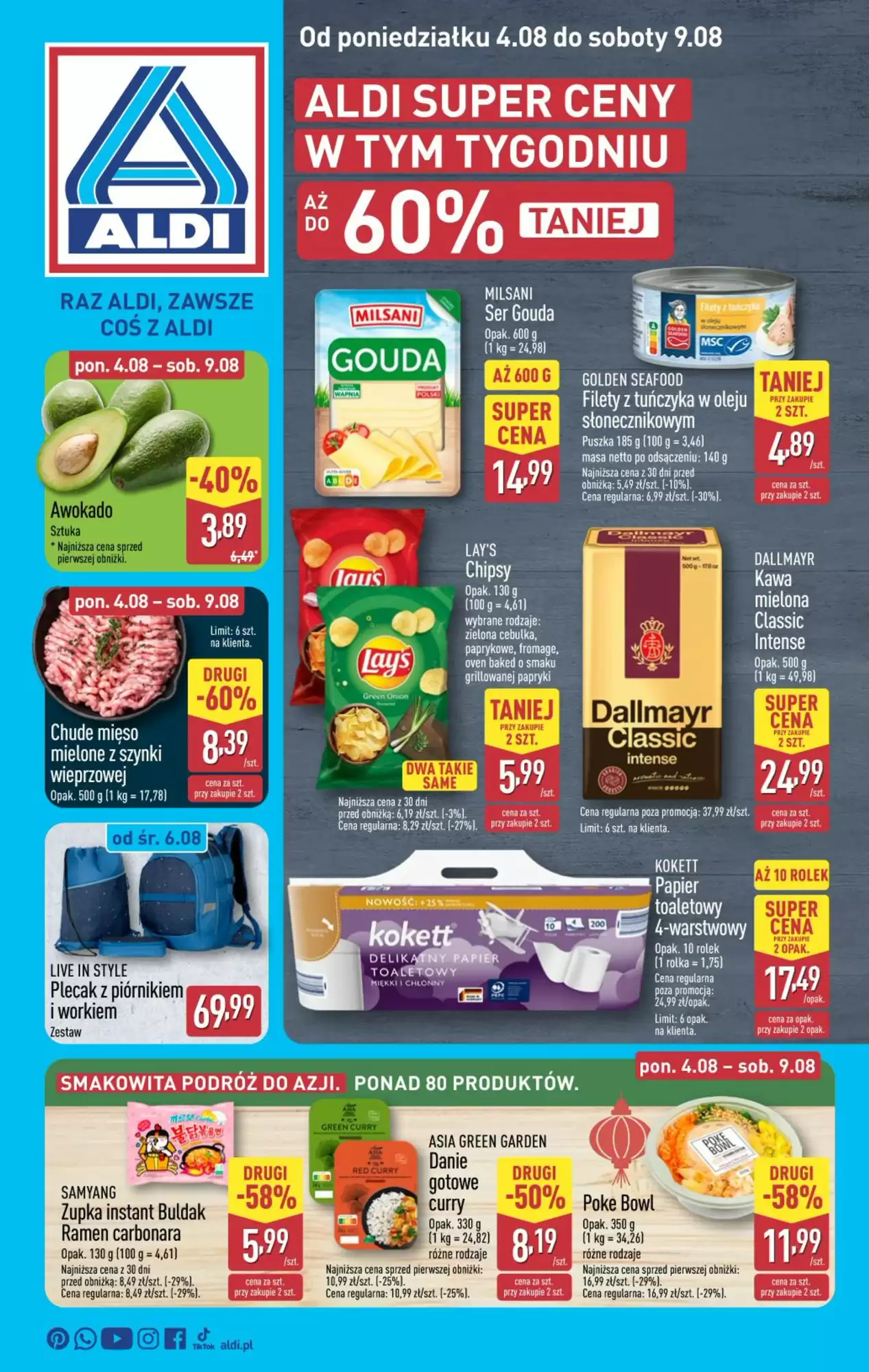 Gazetka Aldi od 04.08.2025 do 09.08.2025