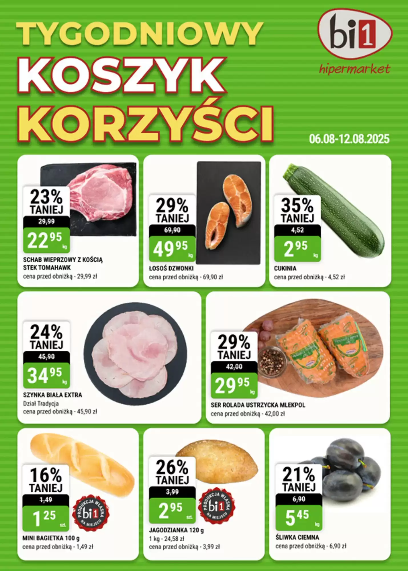 Gazetka Bi1 od 06.08.2025 do 12.08.2025